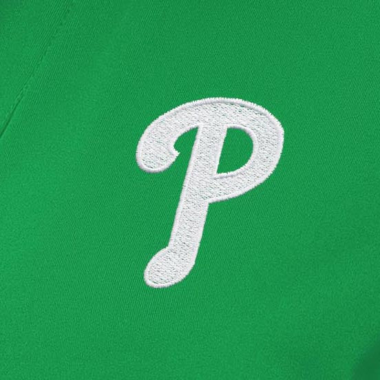 Philadelphia Phillies Womens Era St Patricks Day White Logo Polo - Image 2