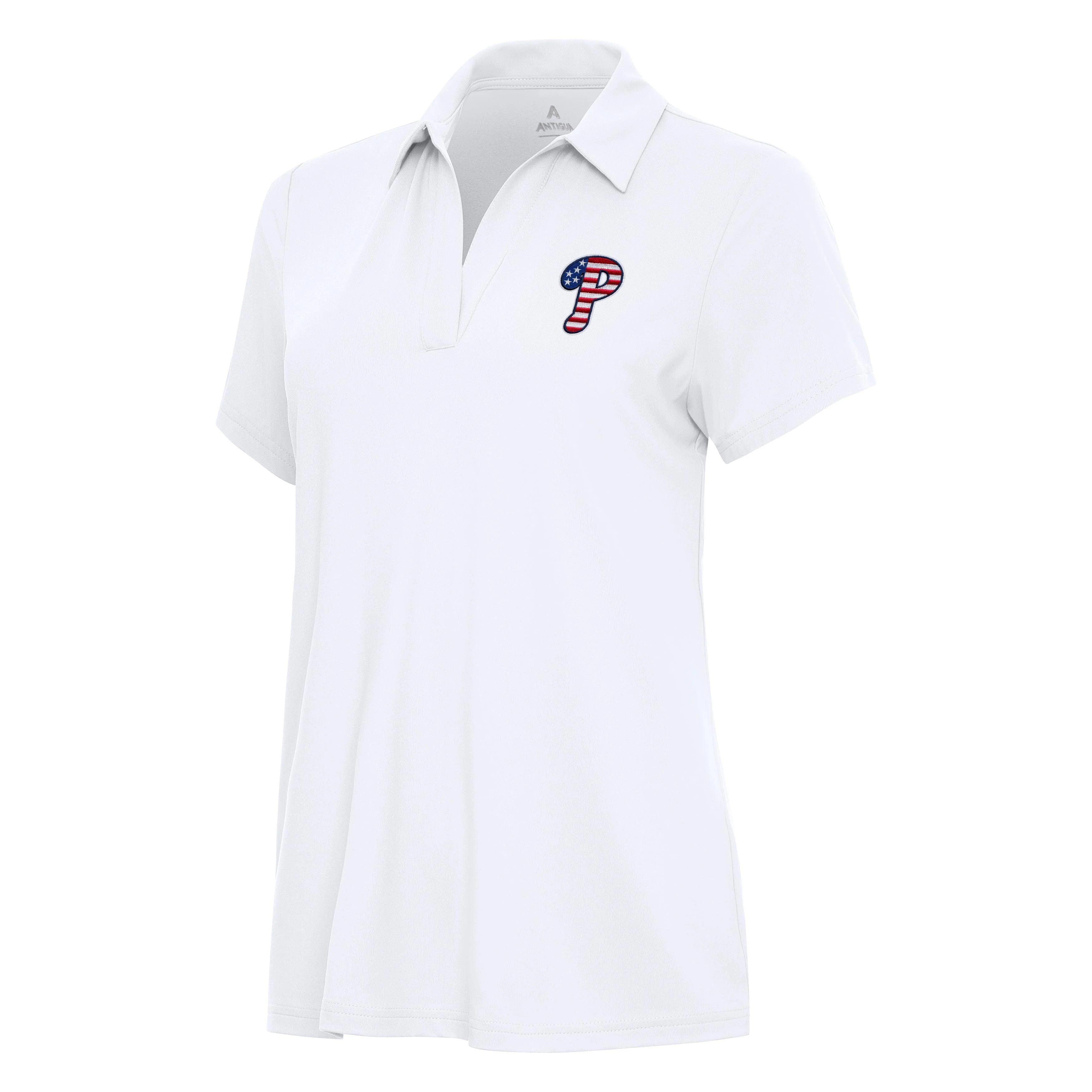 Philadelphia Phillies Womens Patriotic Logo Polo