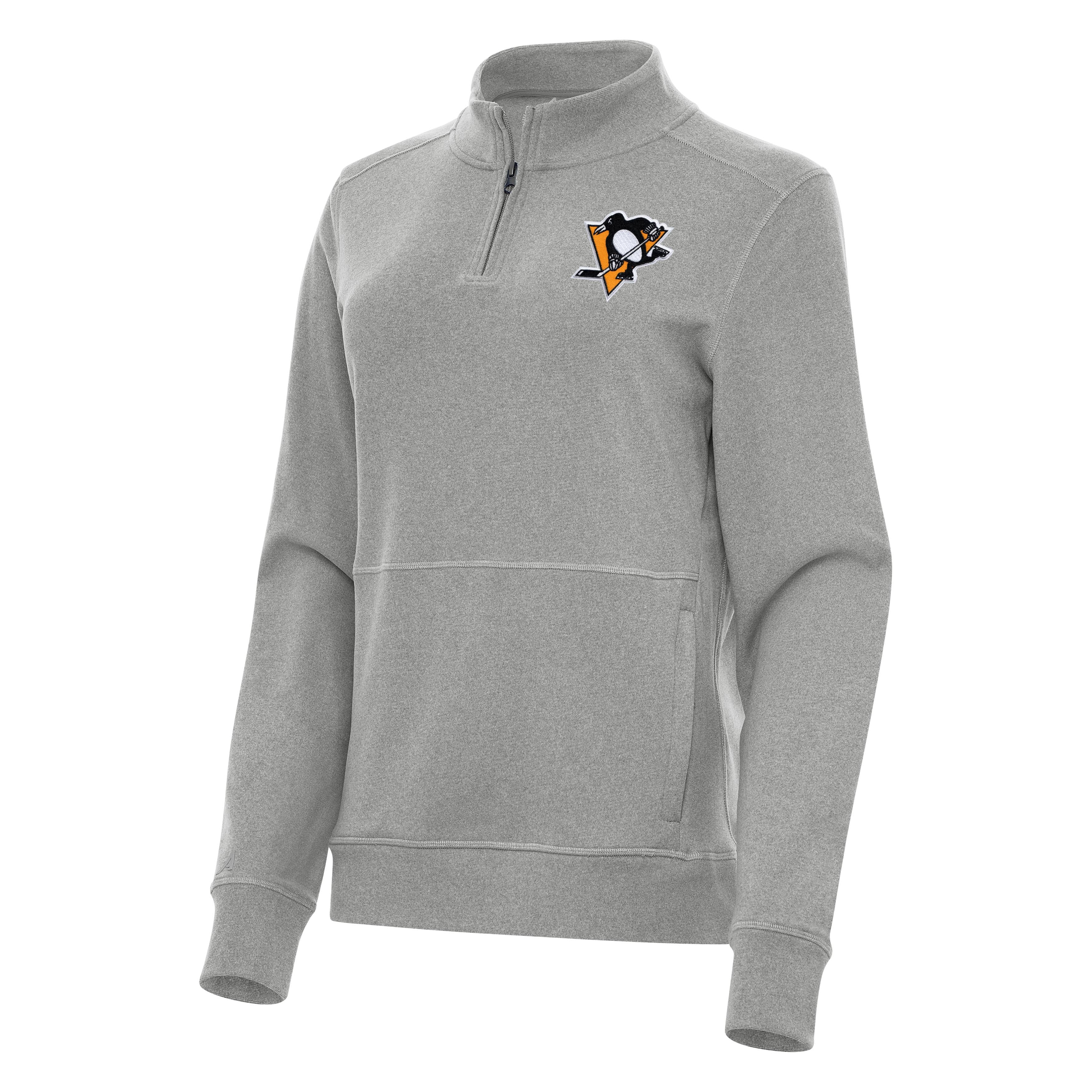 Pittsburgh Penguins Womens Crush Quarter Zip Pullover