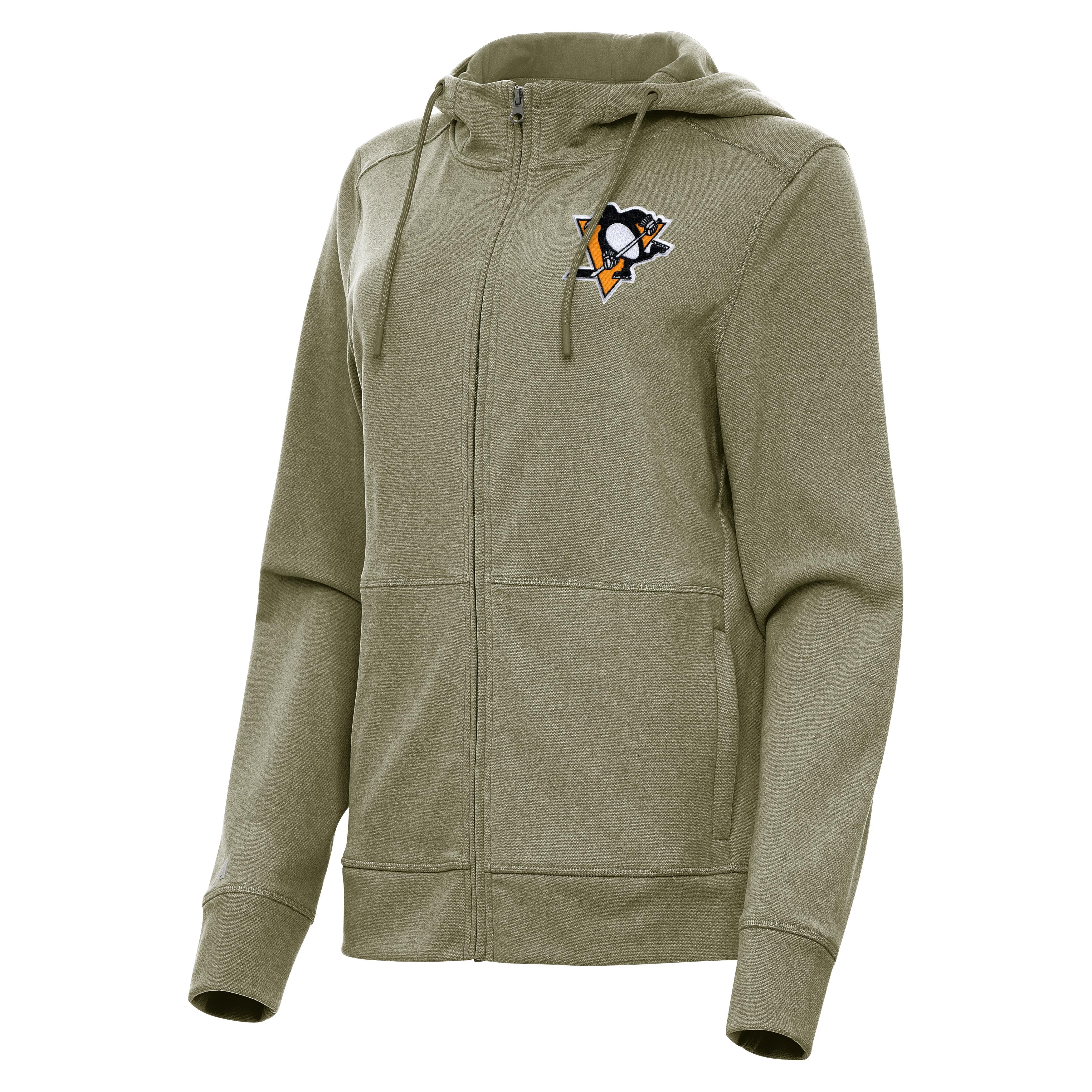 Pittsburgh Penguins Womens Seeker Full Zip Hood - Image 3