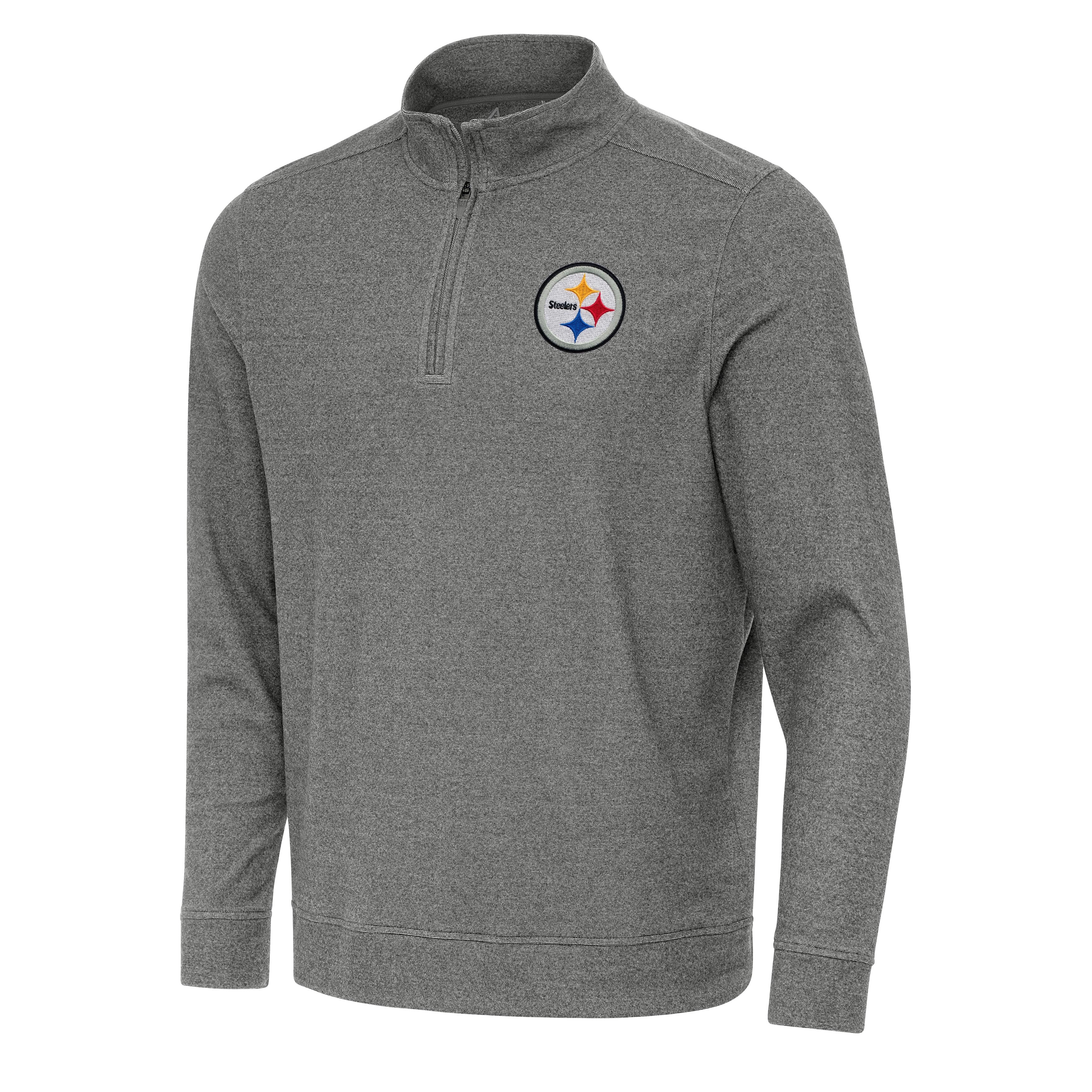 Pittsburgh Steelers Subtle Quarter Zip Mock