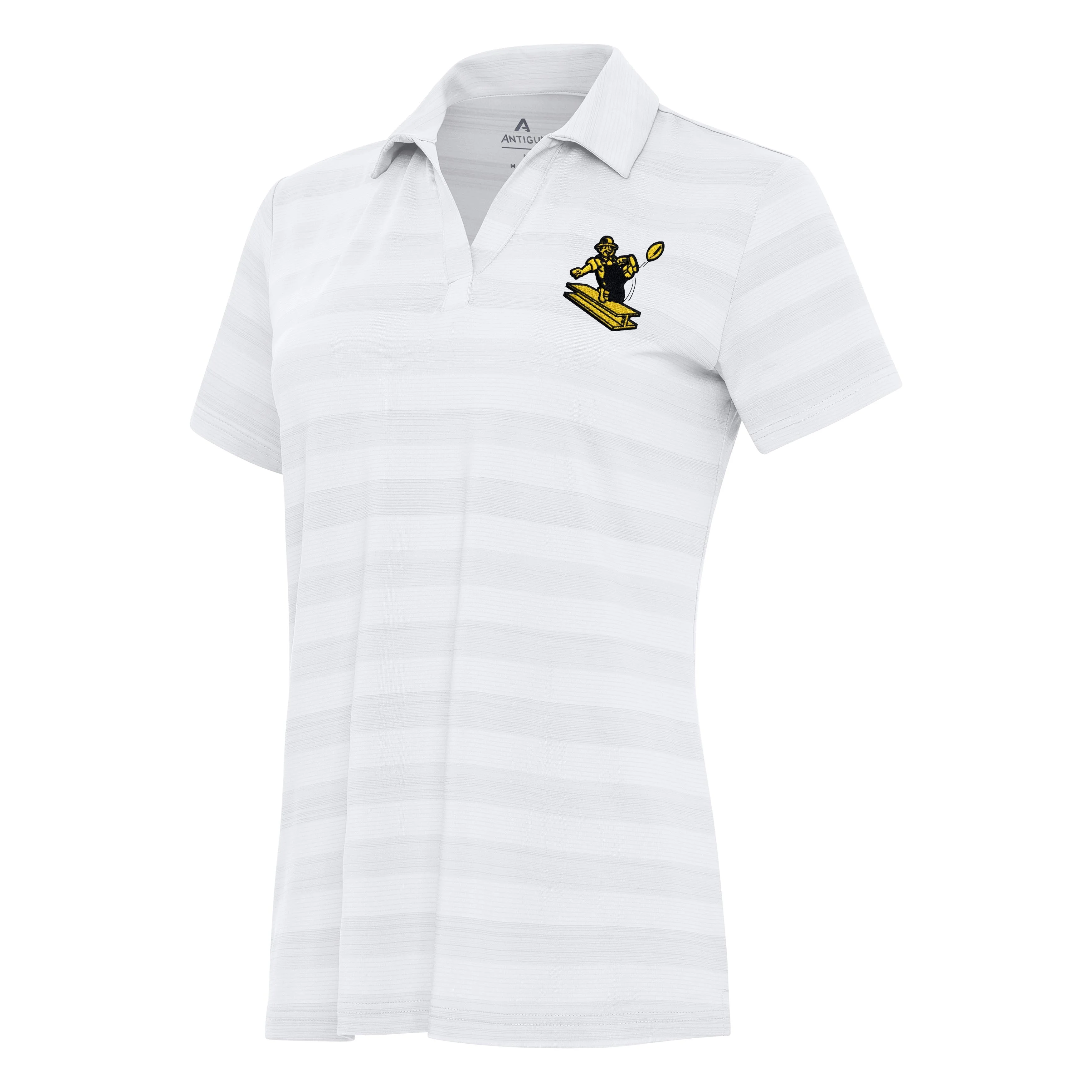 Pittsburgh Steelers Throwback Womens Tunnel Polo - Image 2