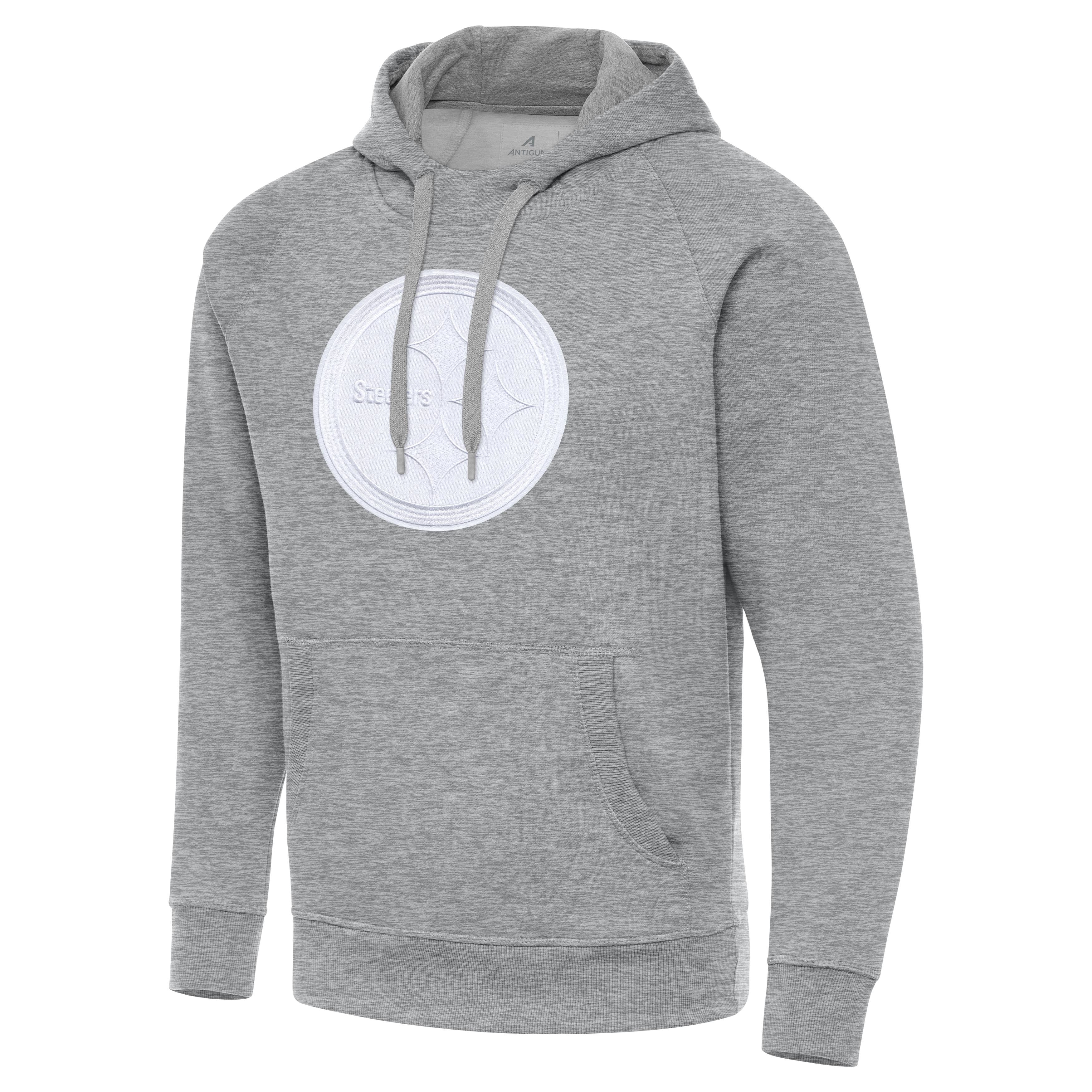 Pittsburgh Steelers Victory Full Front Logo Pullover Hood - Image 2