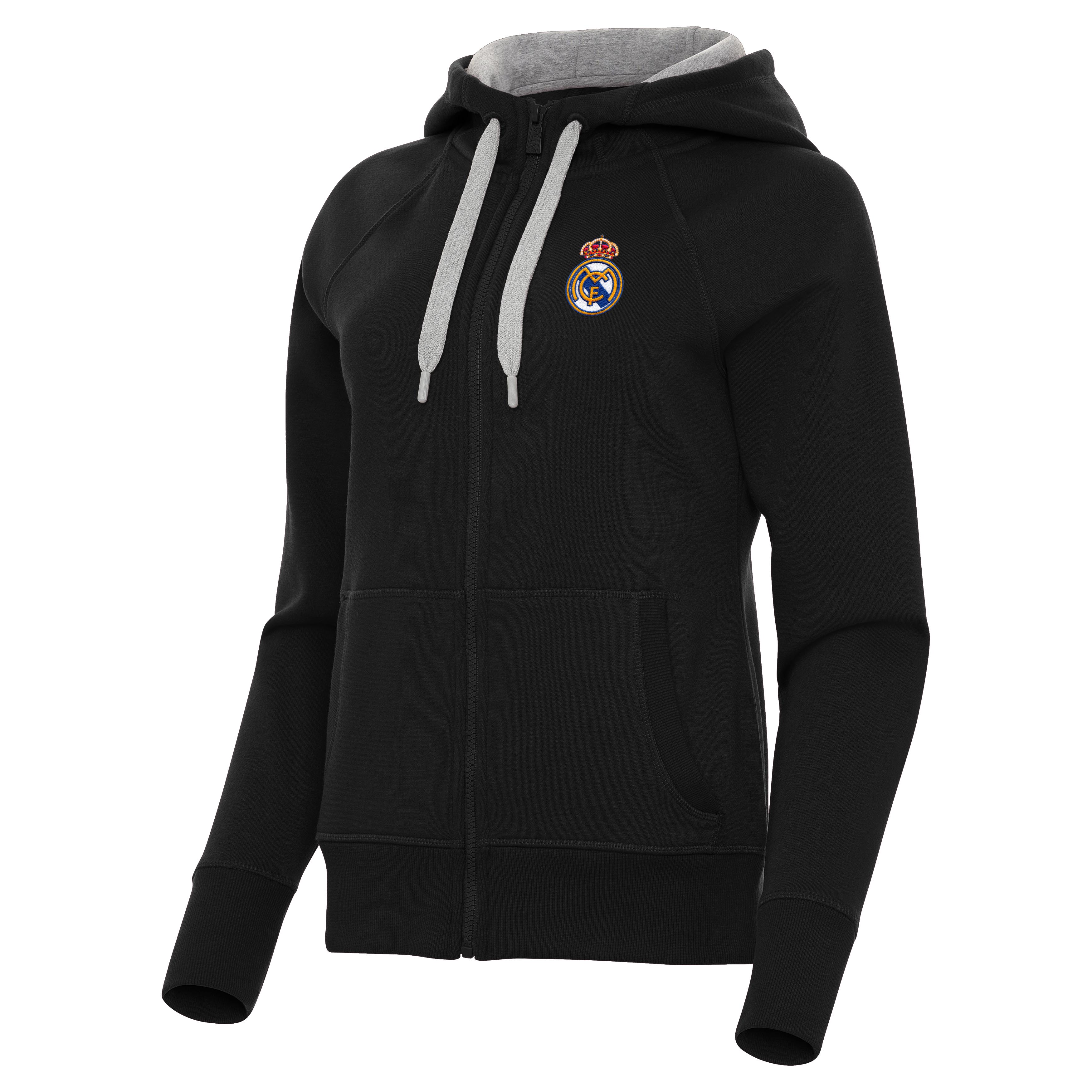 Real Madrid Womens Victory Full Zip Hood - Image 2