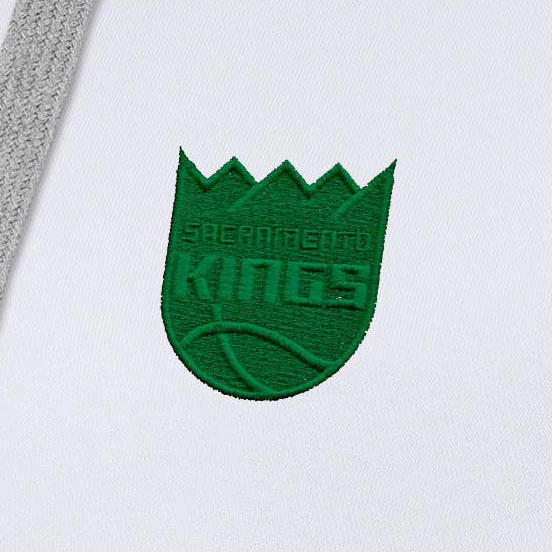 Sacramento Kings Womens Victory St Patricks Day Pullover Hood - Image 2