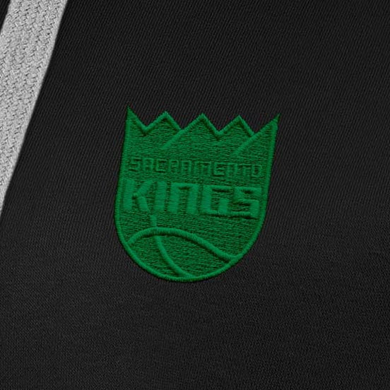 Sacramento Kings Womens Victory St Patricks Day Pullover Hood - Image 4