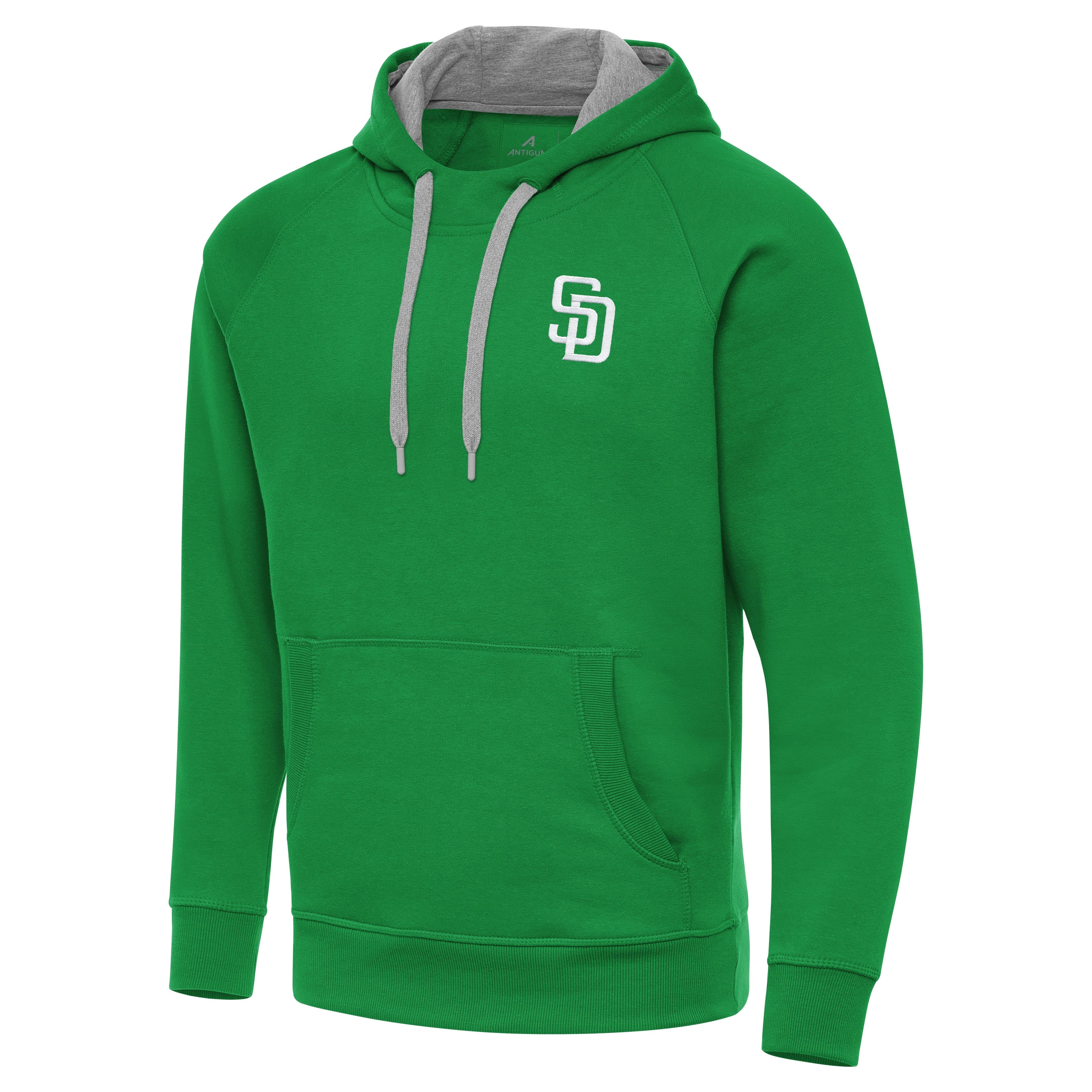 San Diego Padres Victory St Patricks Day White Logo Pullover Hood