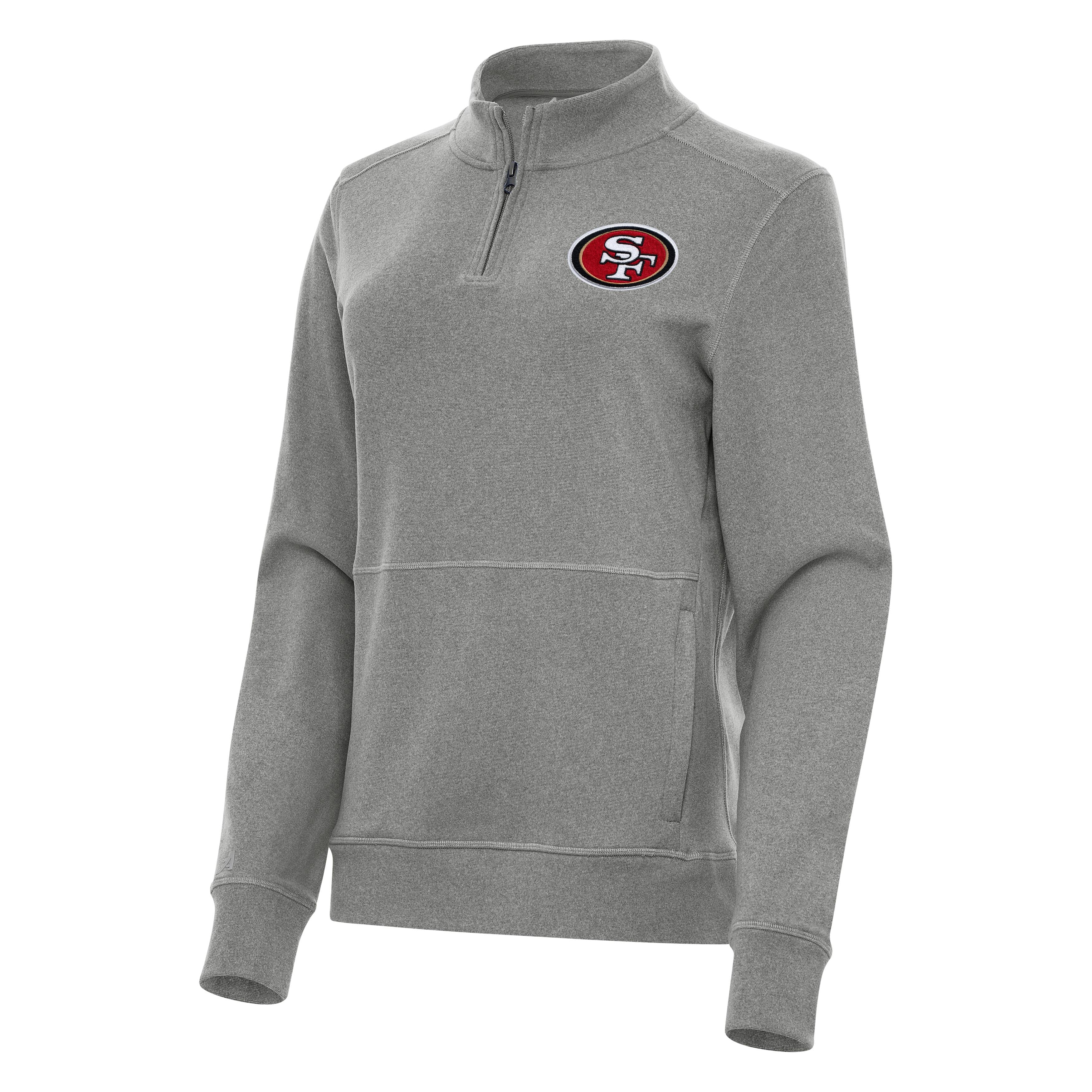 San Francisco 49ers Womens Crush Quarter Zip Pullover - Image 2