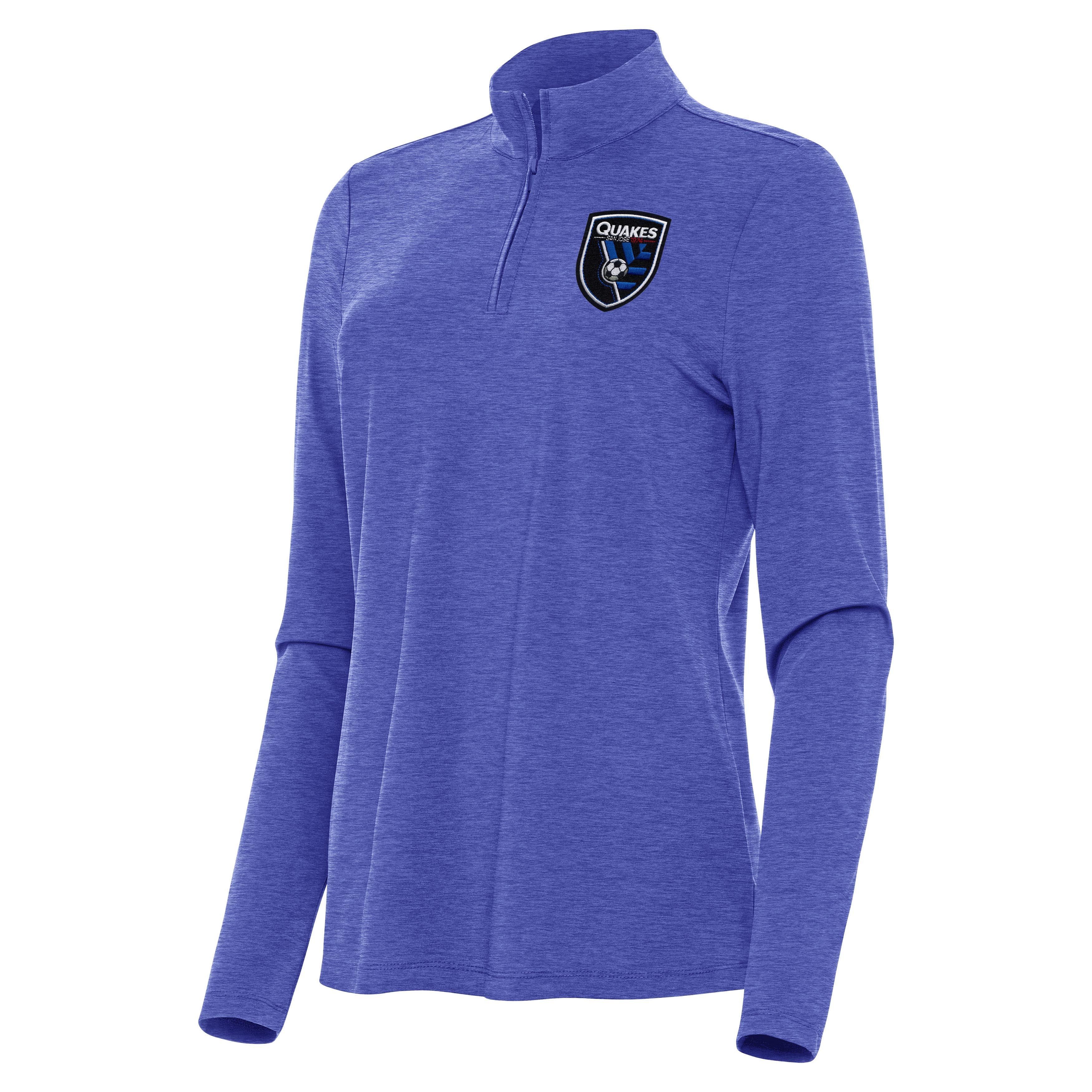 San Jose Earthquakes Womens Bright Quarter Zip Pullover