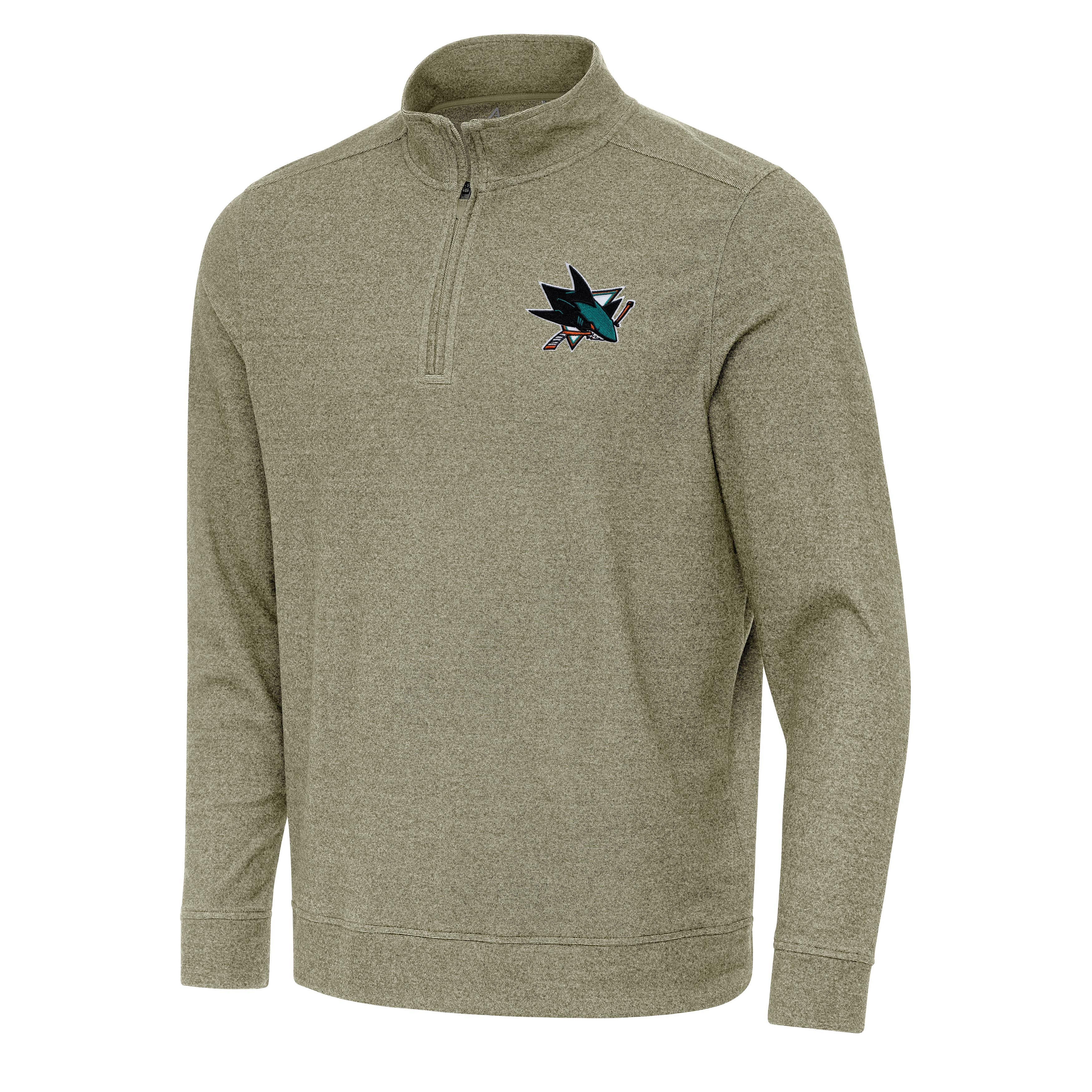 San Jose Sharks Subtle Quarter Zip Mock - Image 3