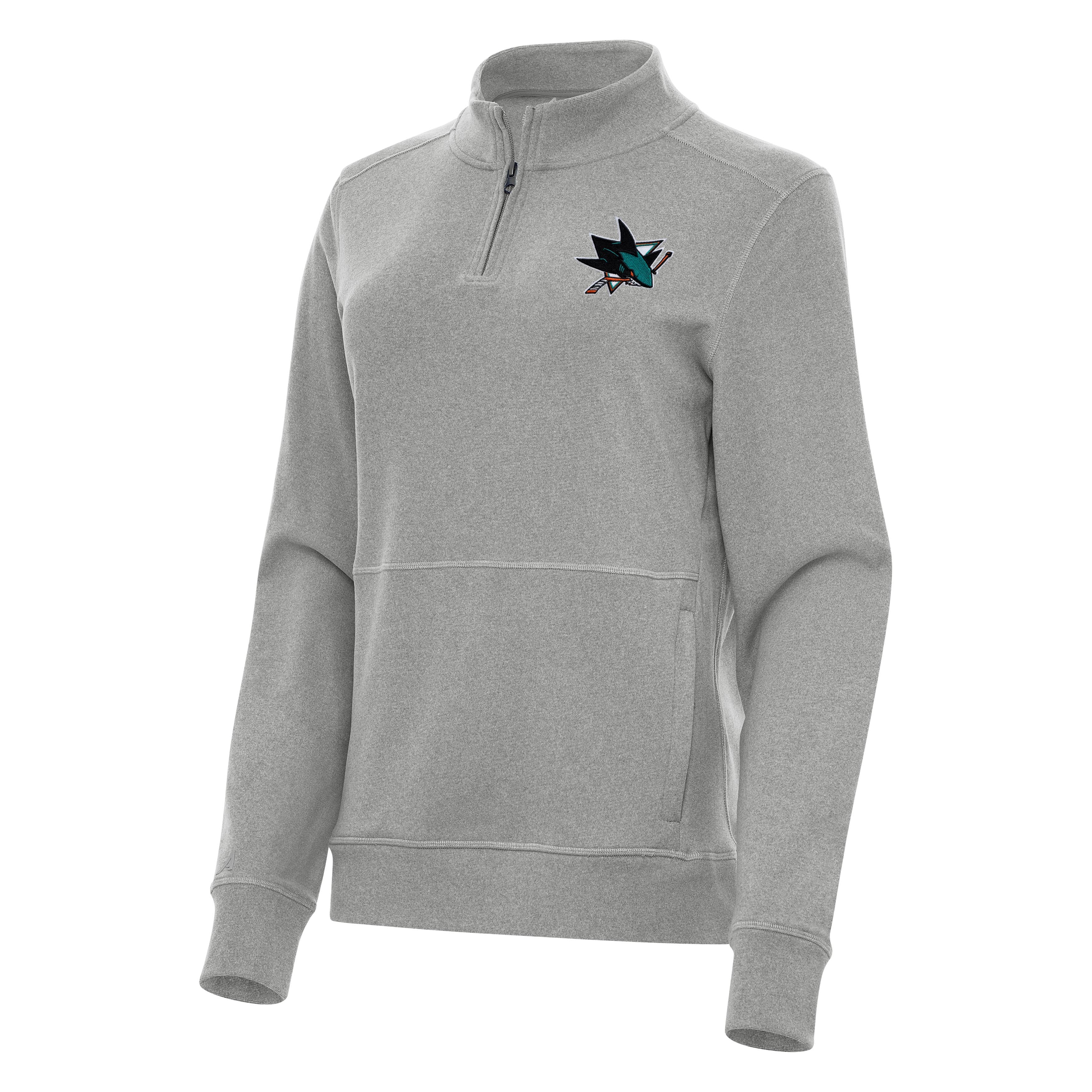 San Jose Sharks Womens Crush Quarter Zip Pullover
