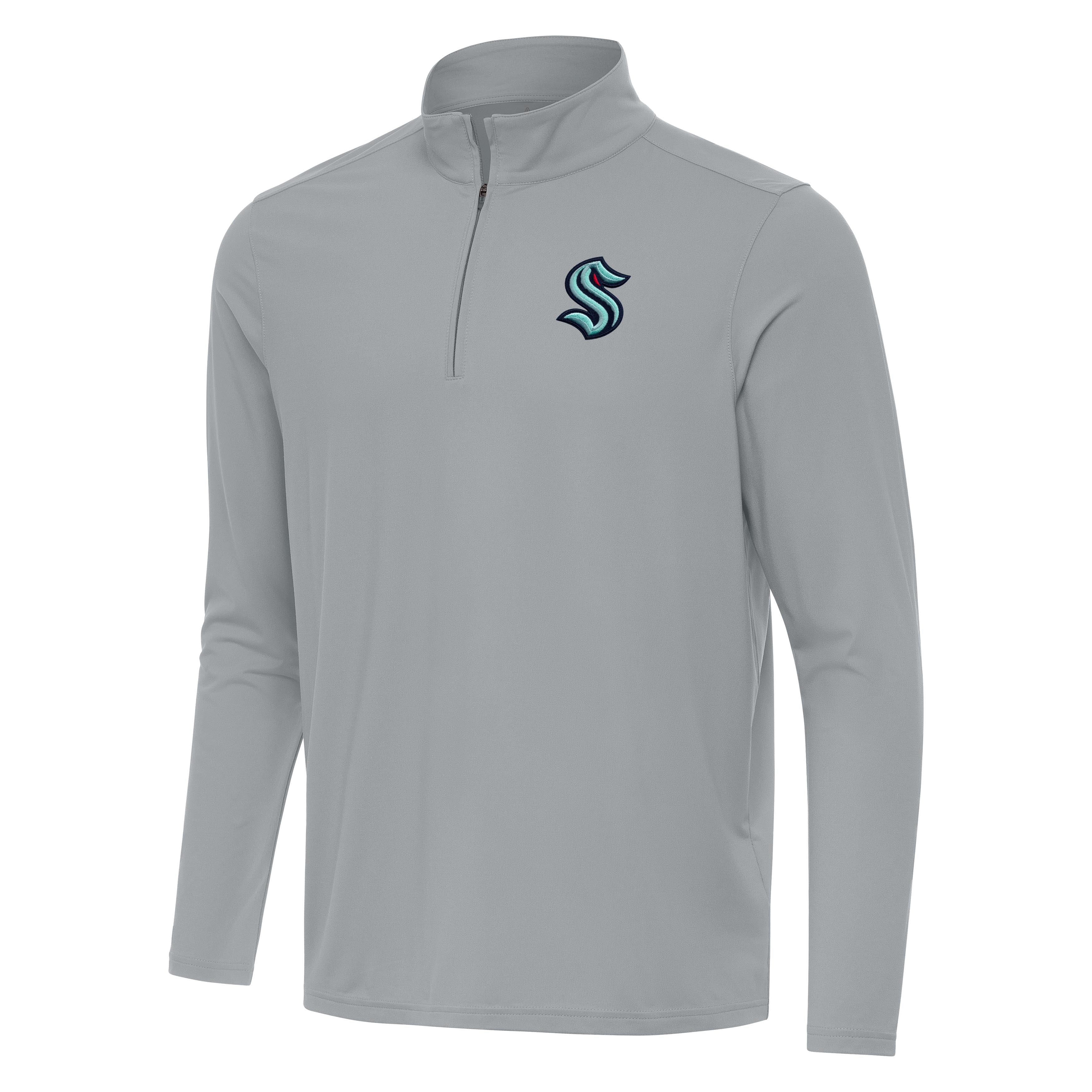Seattle Kraken Intent Quarter Zip Pullover - Image 7