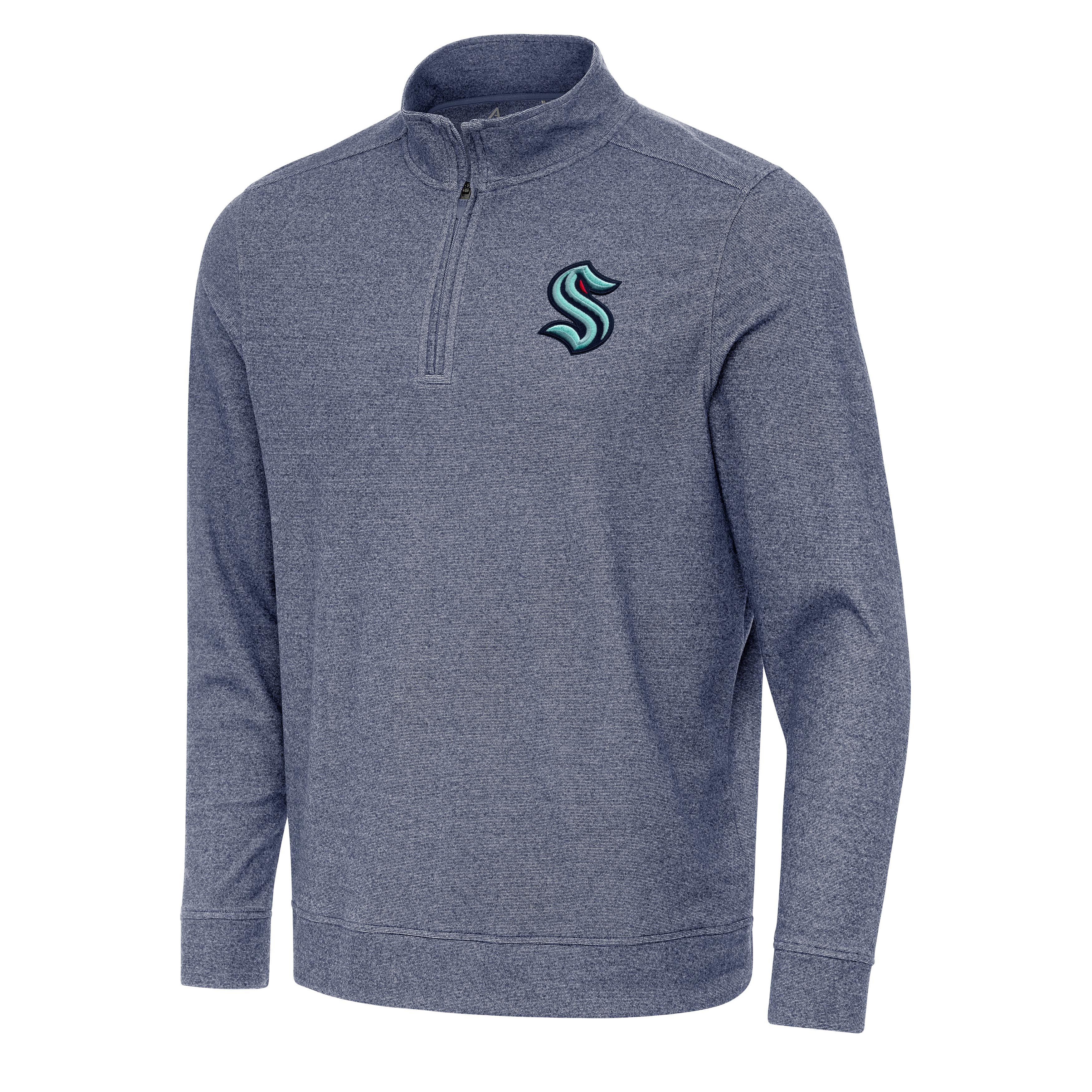 Seattle Kraken Subtle Quarter Zip Mock - Image 2