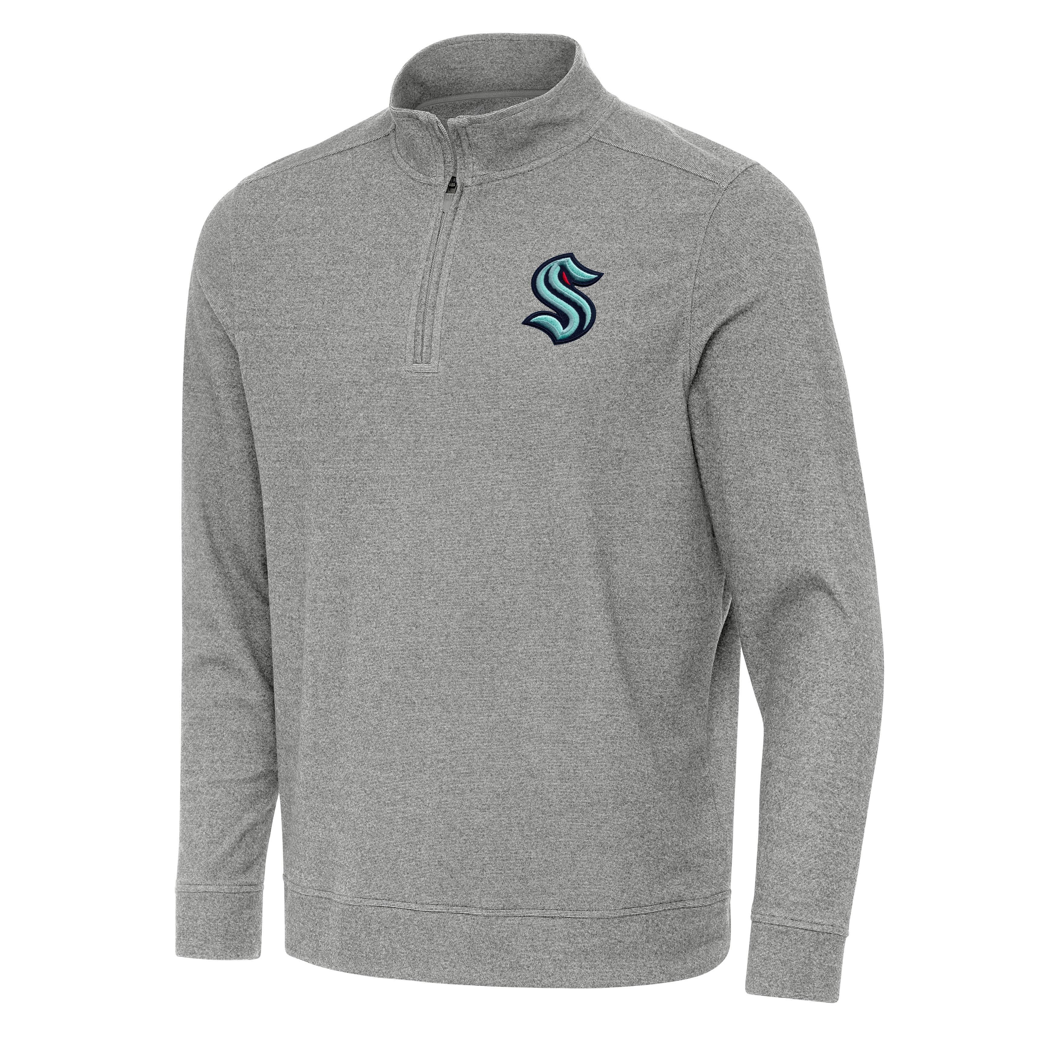 Seattle Kraken Subtle Quarter Zip Mock - Image 3