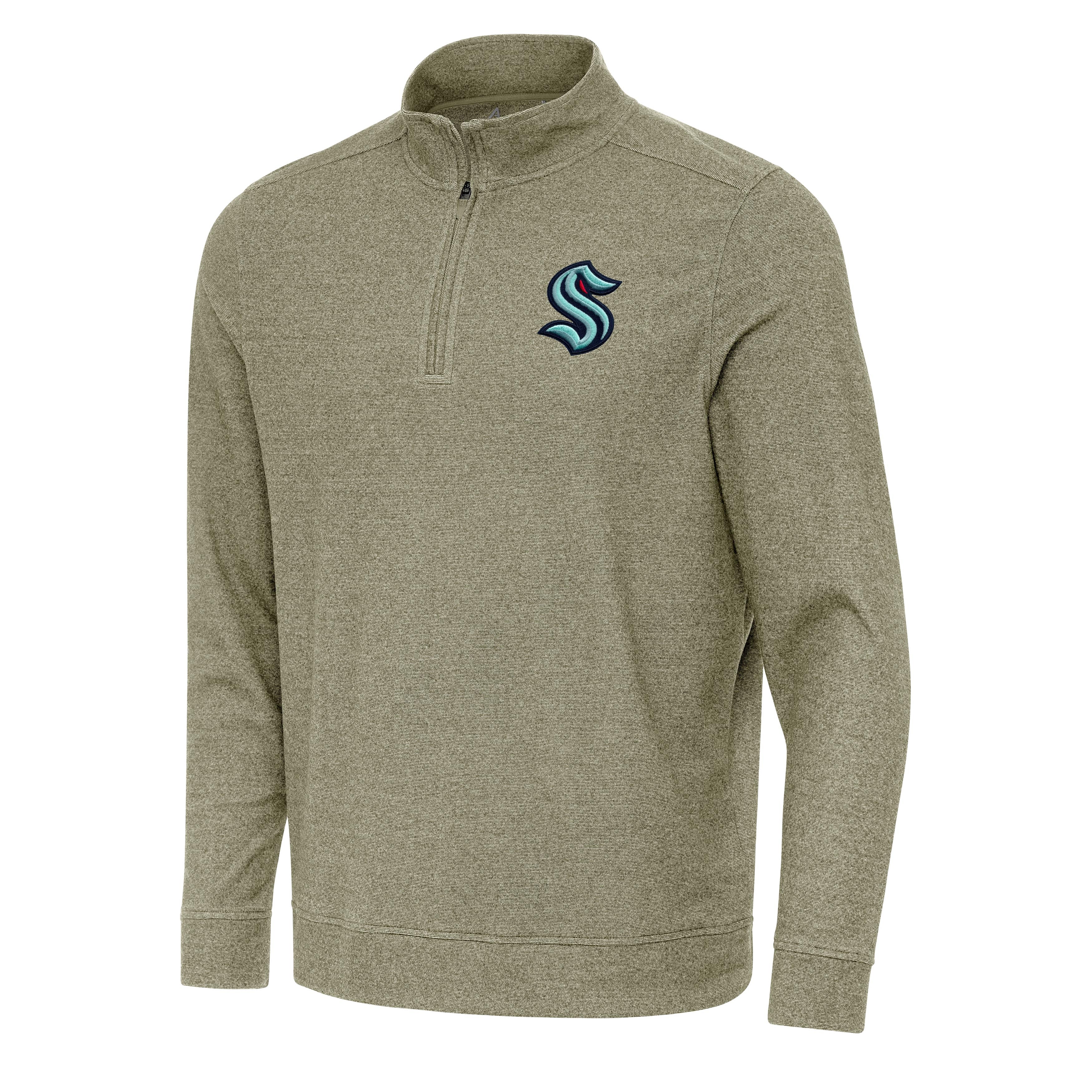Seattle Kraken Subtle Quarter Zip Mock - Image 4