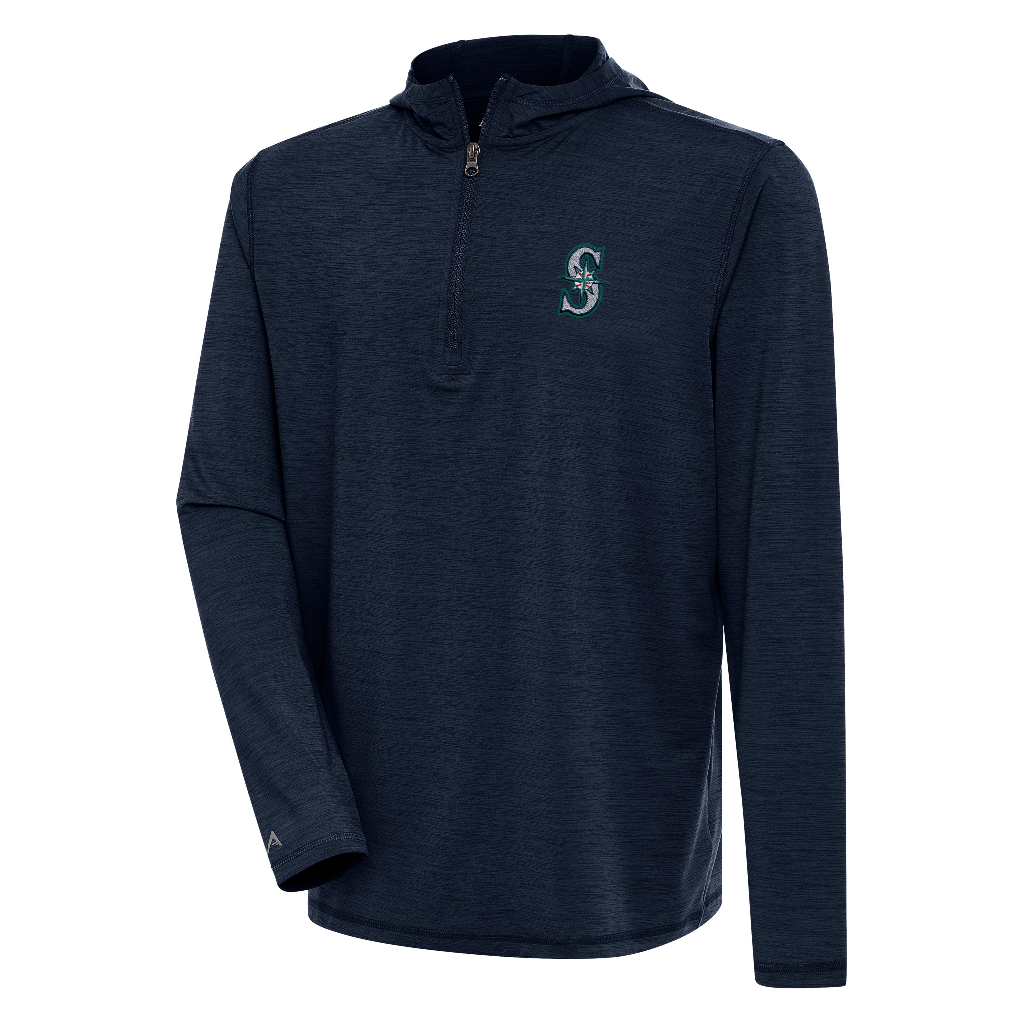 Seattle Mariners Tidy Hooded Quarter Zip Pullover