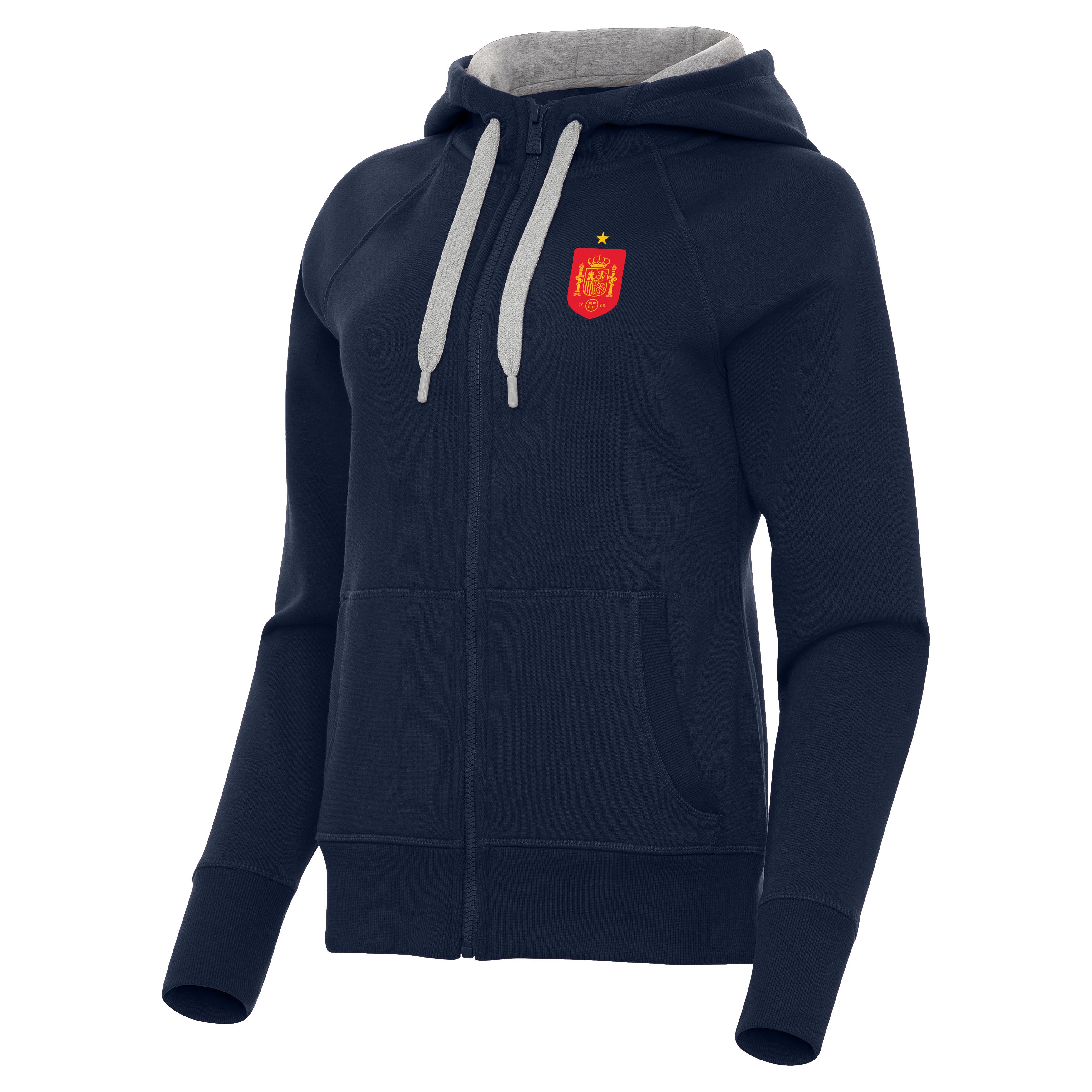 Spain National Team Womens Takeover Full Zip Fleece - Image 3