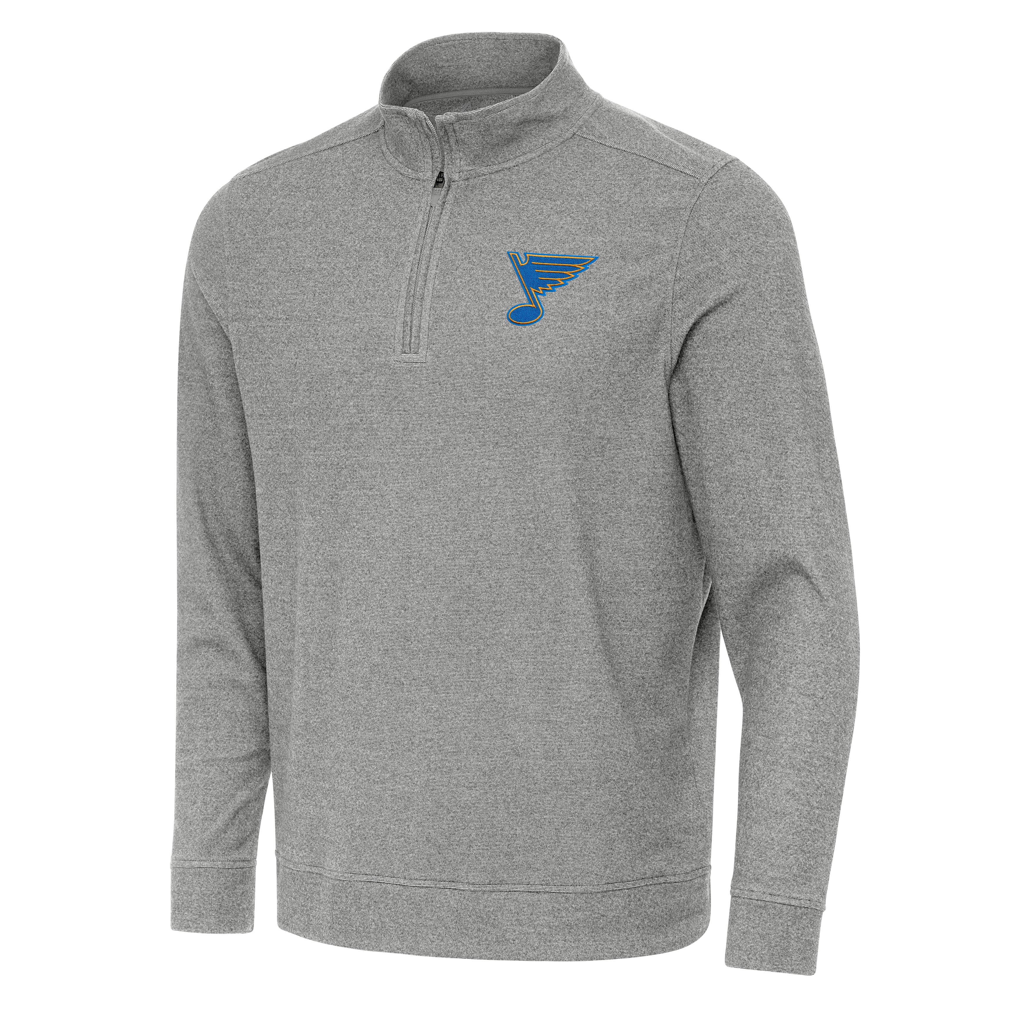 St Louis Blues Subtle Quarter Zip Mock - Image 2