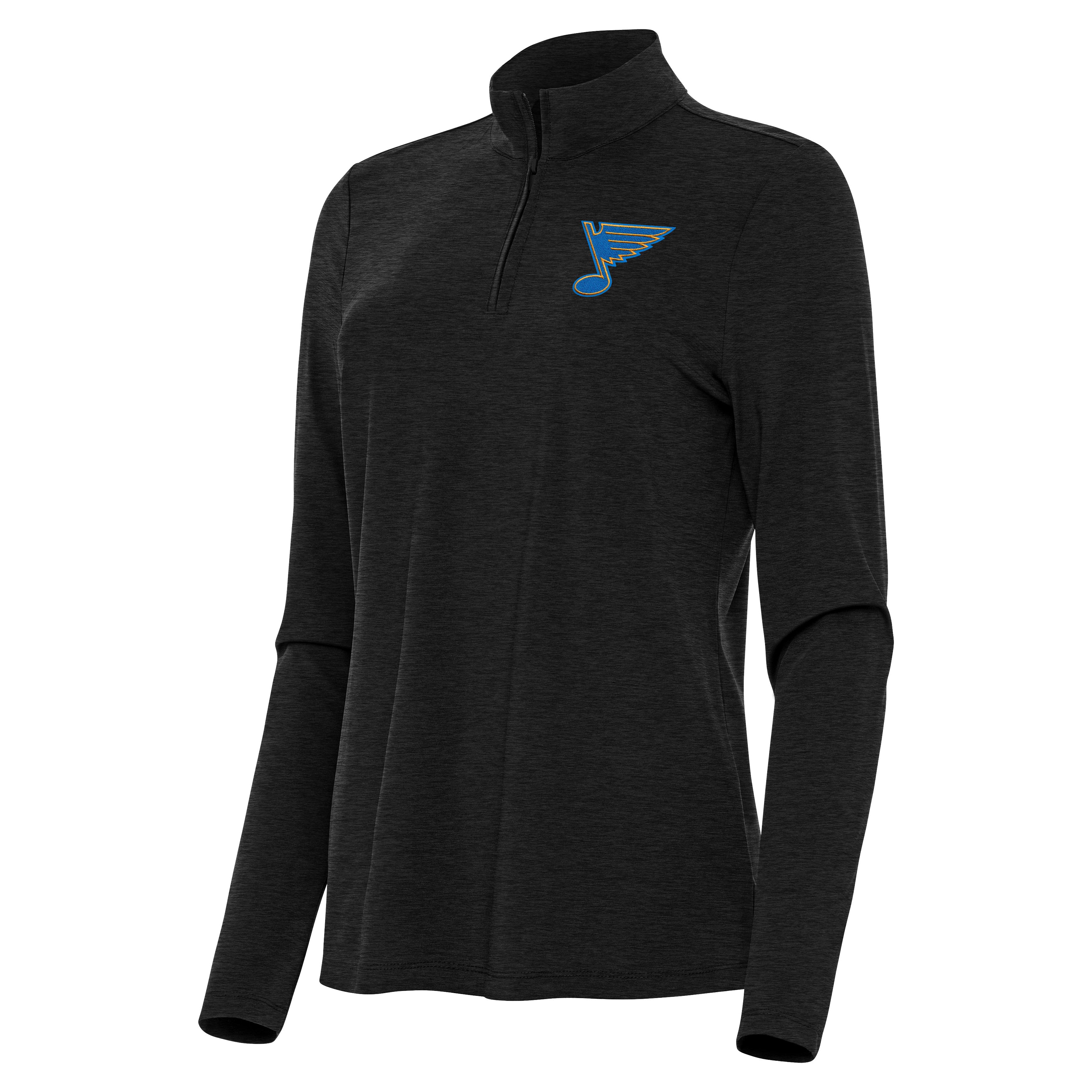 St Louis Blues Womens Bright Quarter Zip Pullover