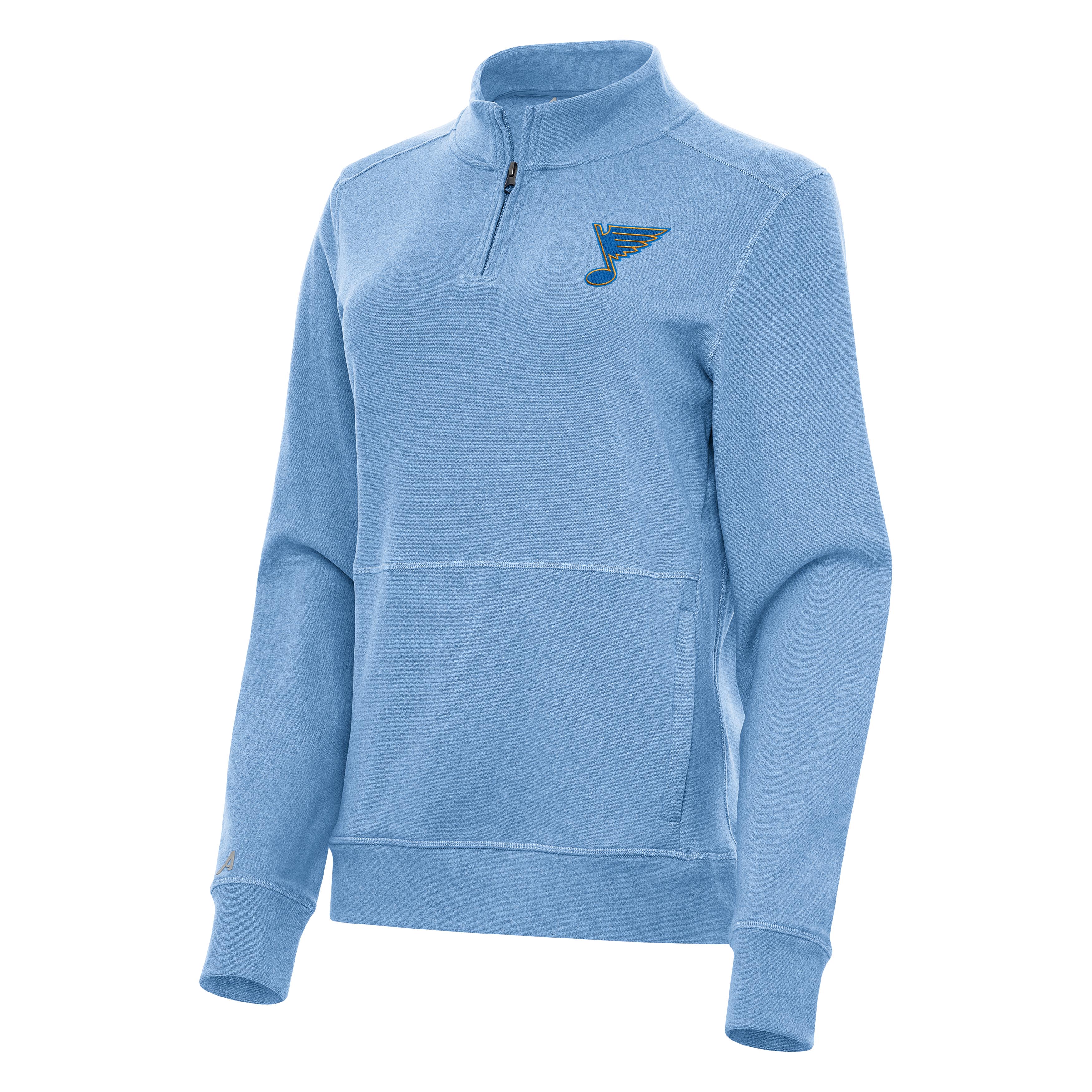 St Louis Blues Womens Crush Quarter Zip Pullover - Image 2