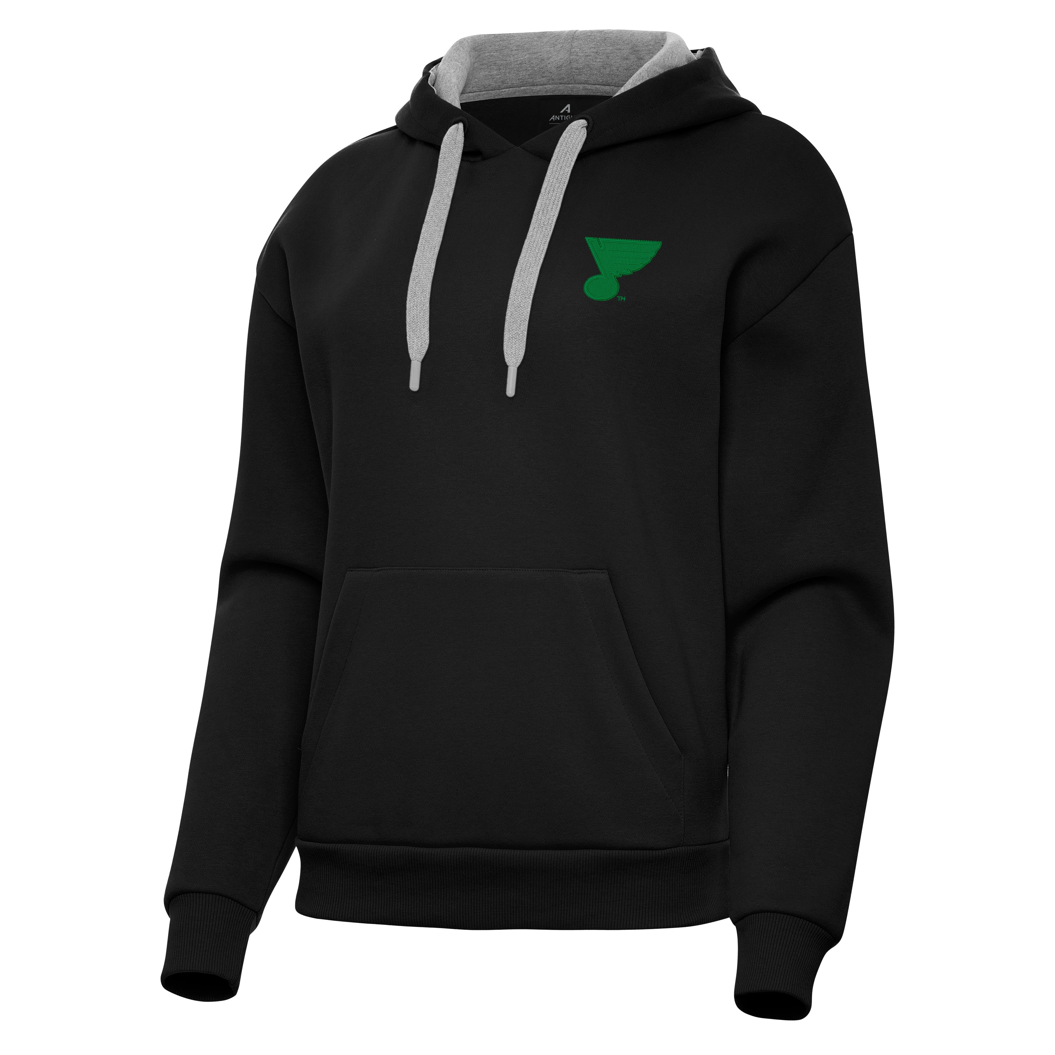 St Louis Blues Womens Victory St Patricks Day Pullover Hood - Image 3