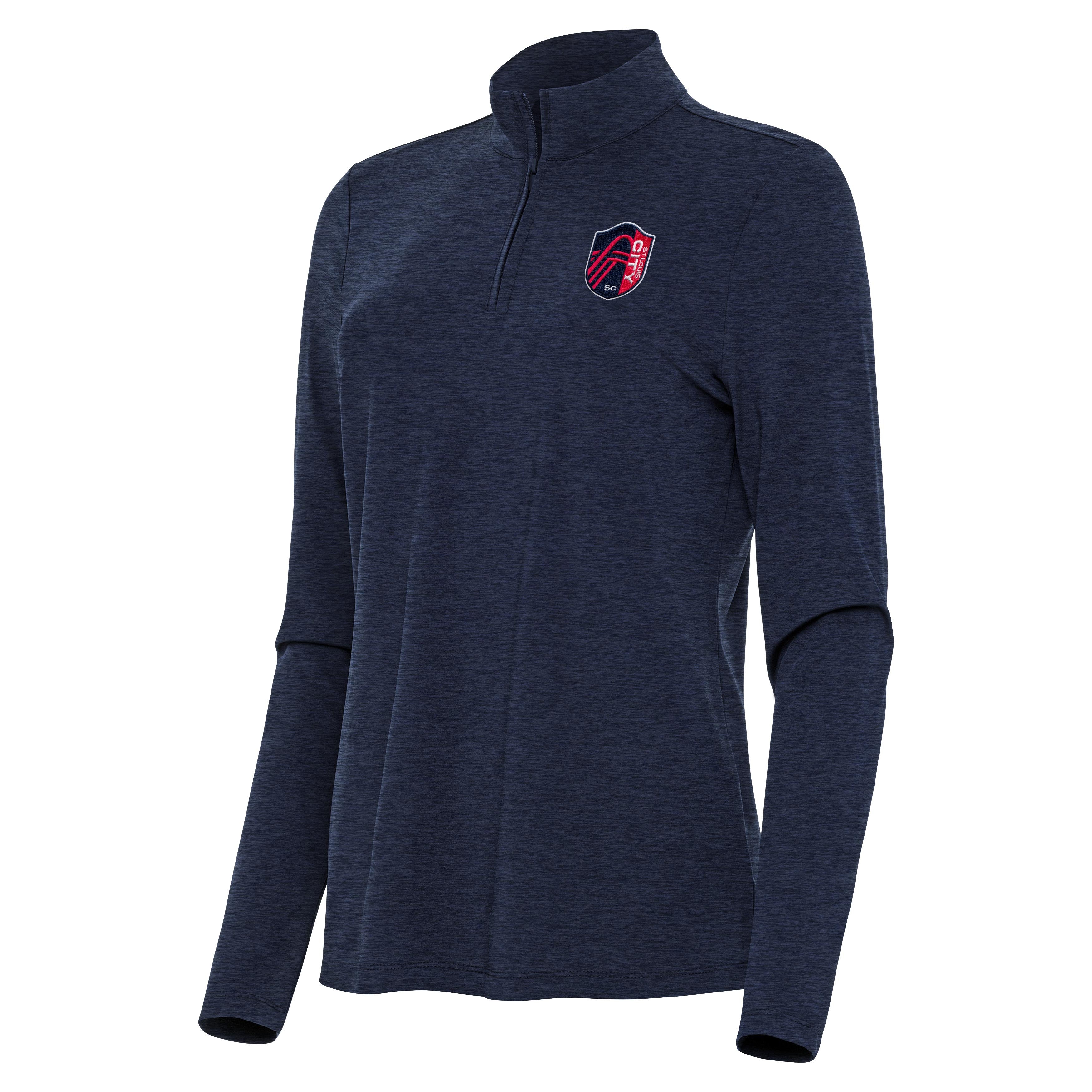 St Louis City SC Womens Bright Quarter Zip Pullover
