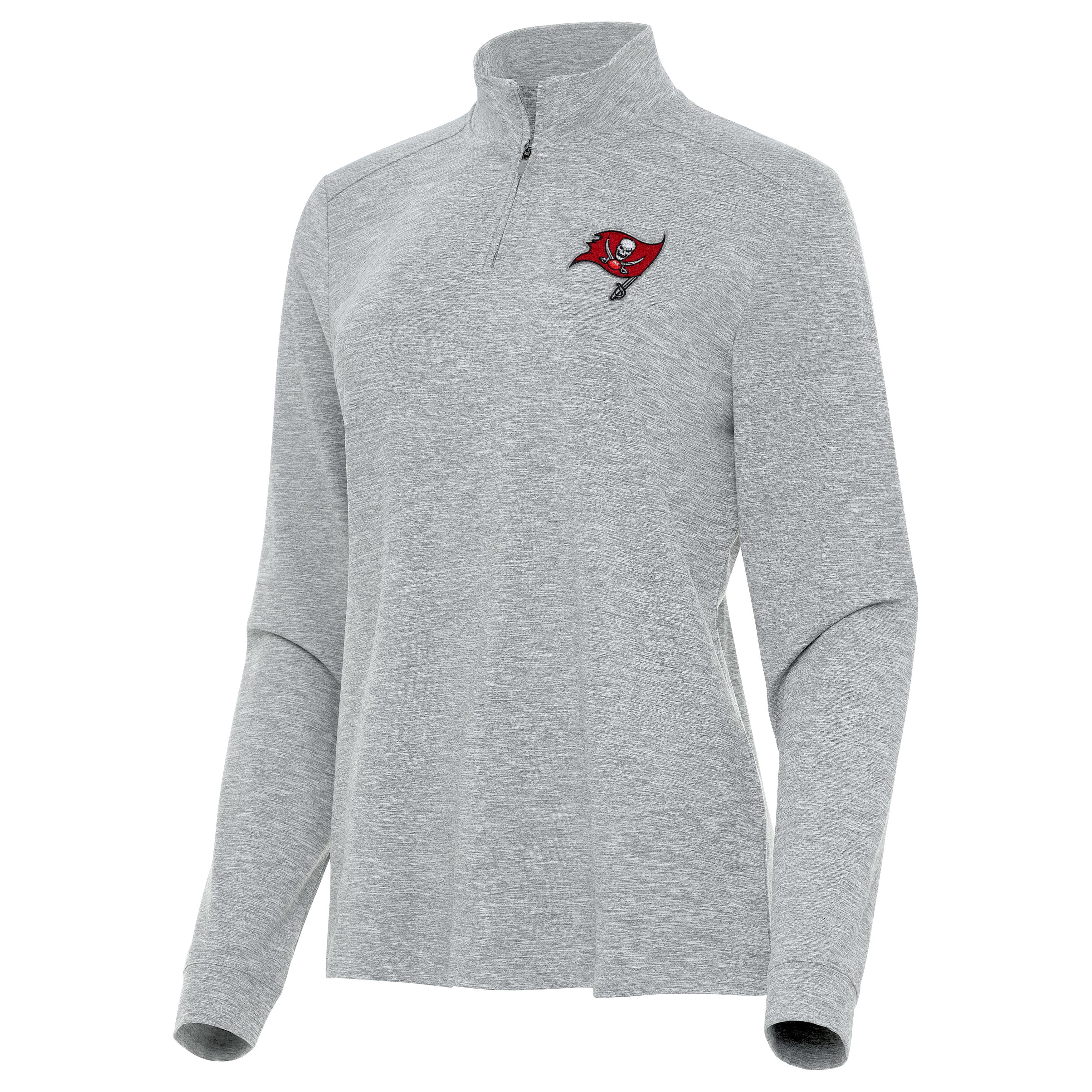 Tampa Bay Buccaneers Womens Mentor Quarter Zip Pullover
