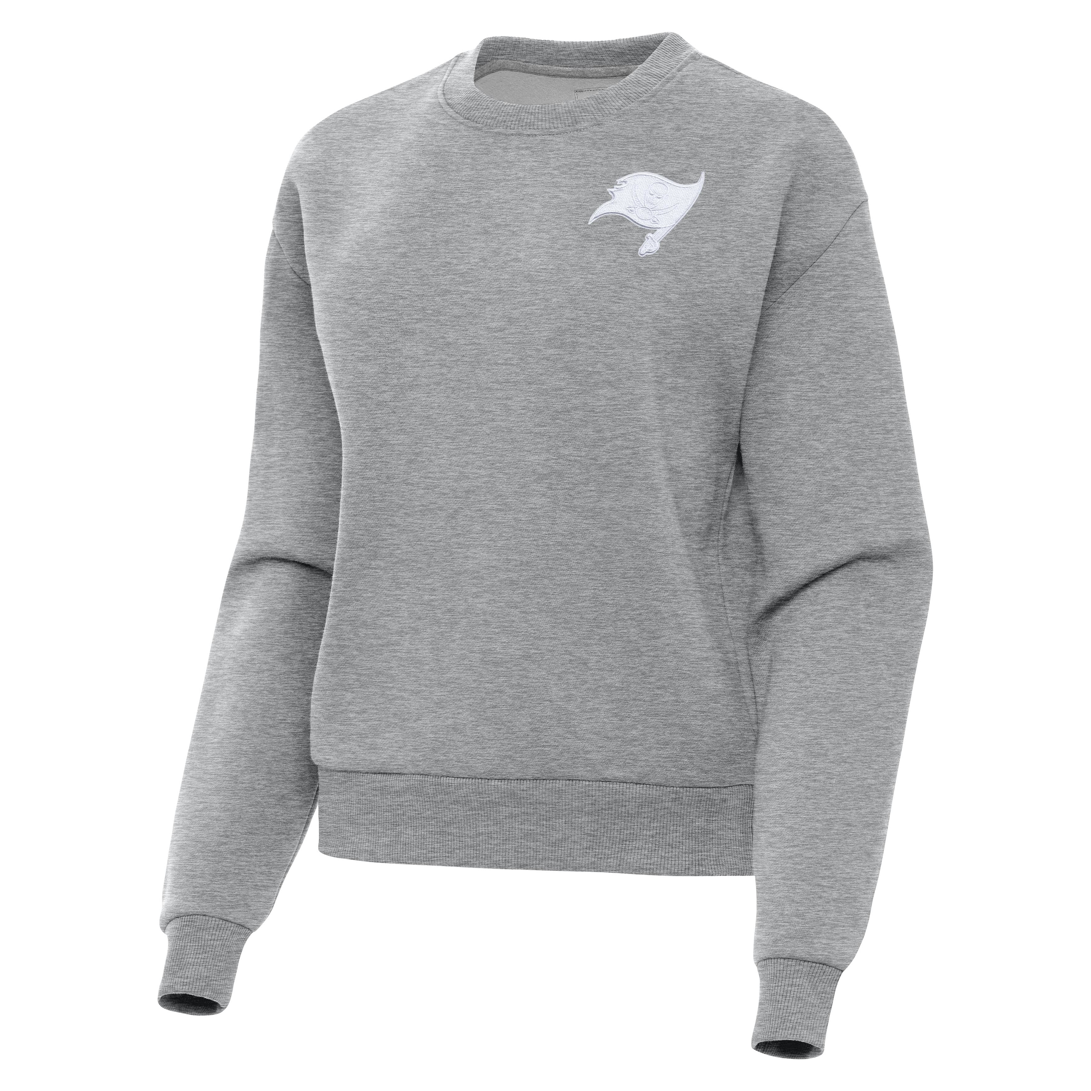 Tampa Bay Buccaneers Womens Victory White Logo Crew - Image 2