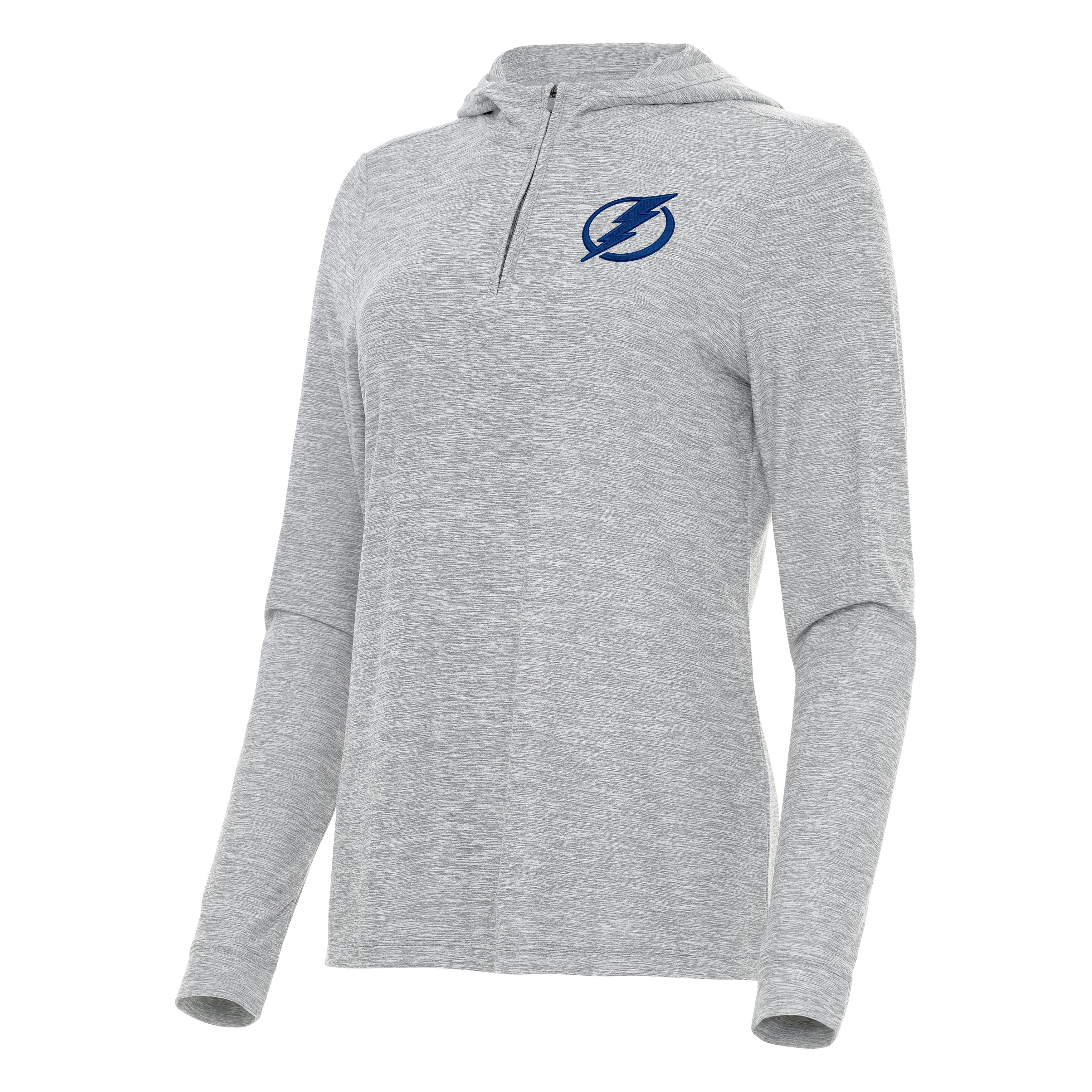 Tampa Bay Lightning Womens Daybreak Quarter Zip Pullover Hood - Image 3
