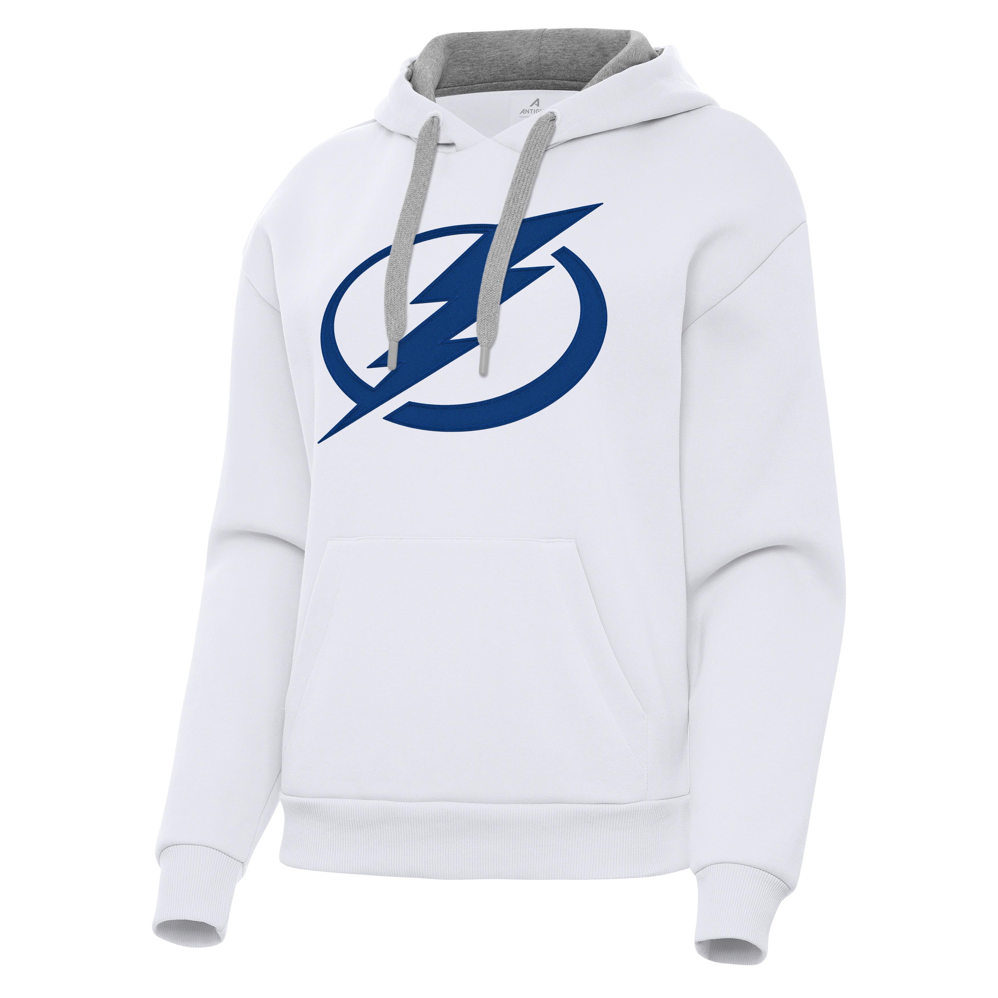 Tampa Bay Lightning Womens Victory Full Front Logo Pullover Hood
