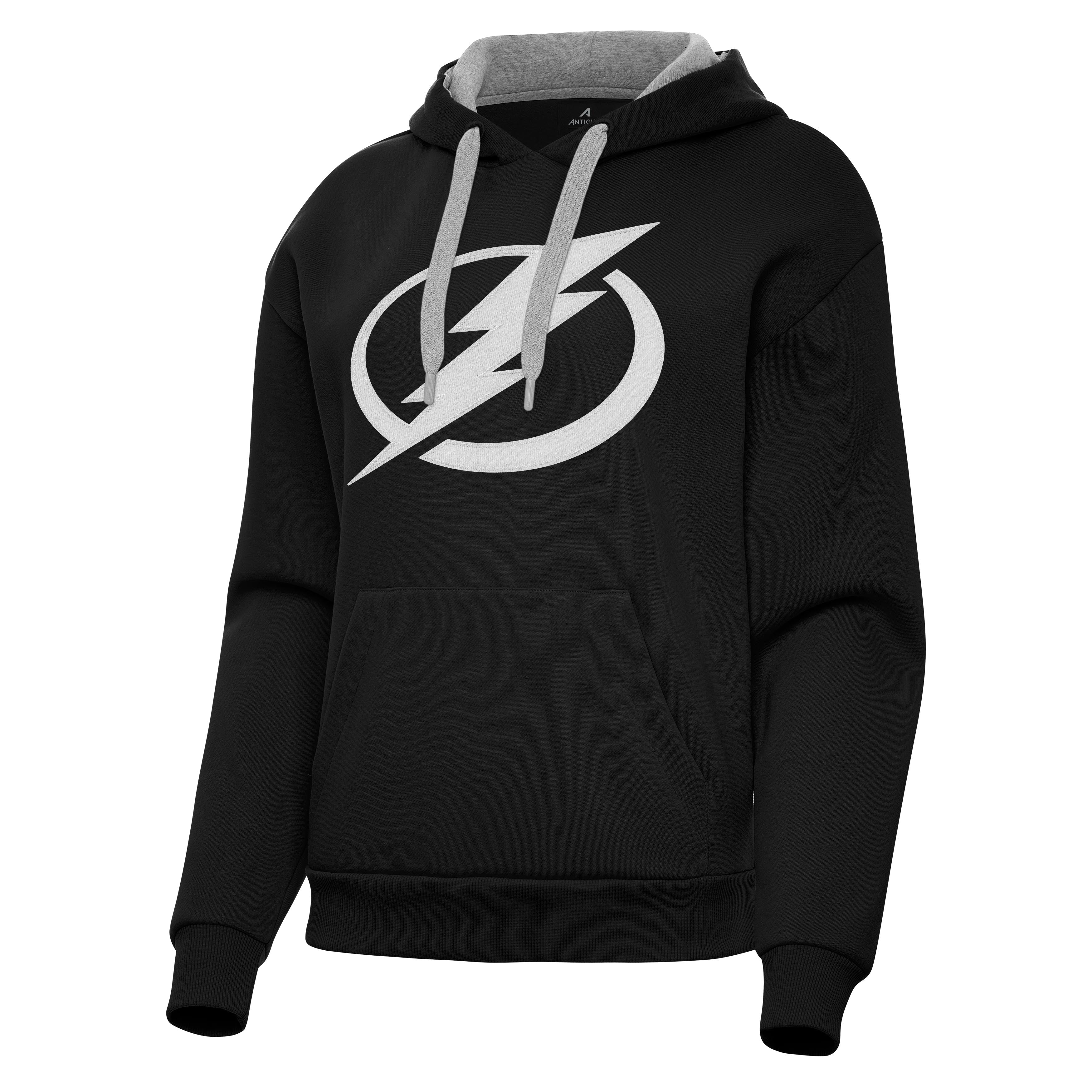Tampa Bay Lightning Womens Victory Full Front Logo Pullover Hood - Image 3