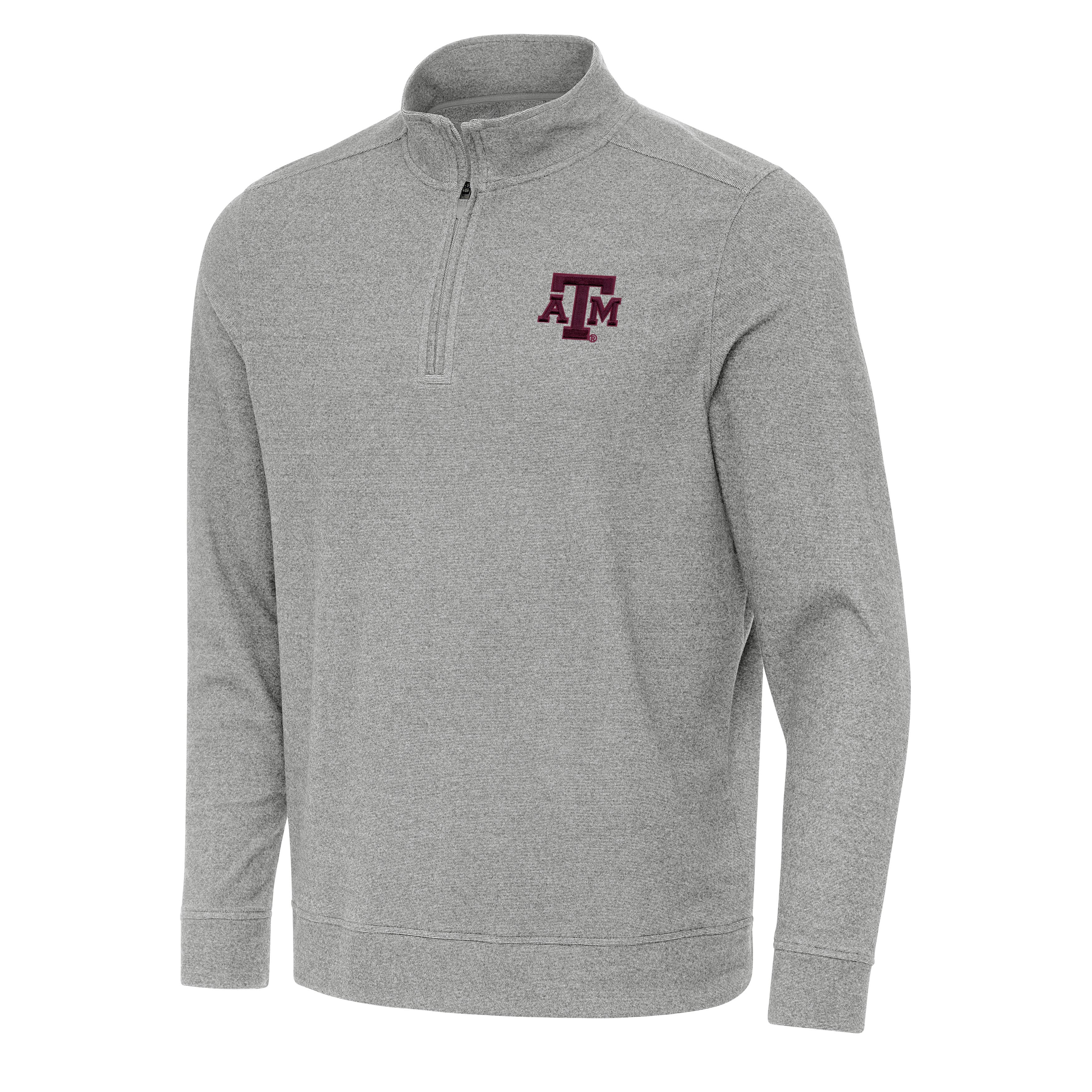 Texas A&M Aggies Subtle Quarter Zip Mock