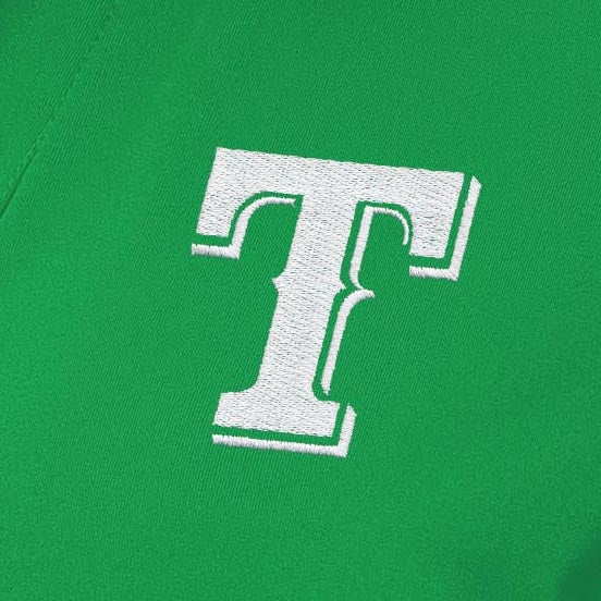 Texas Rangers Womens Era St Patricks Day White Logo Polo - Image 2