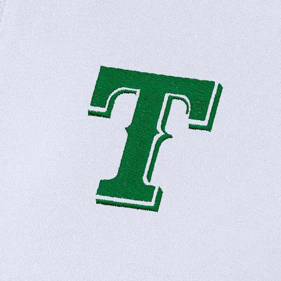 Texas Rangers Womens Intent St Patricks Day Quarter Zip Pullover - Image 2