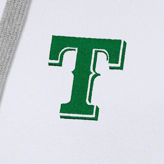 Texas Rangers Womens Victory St Patricks Day Pullover Hood - Image 2