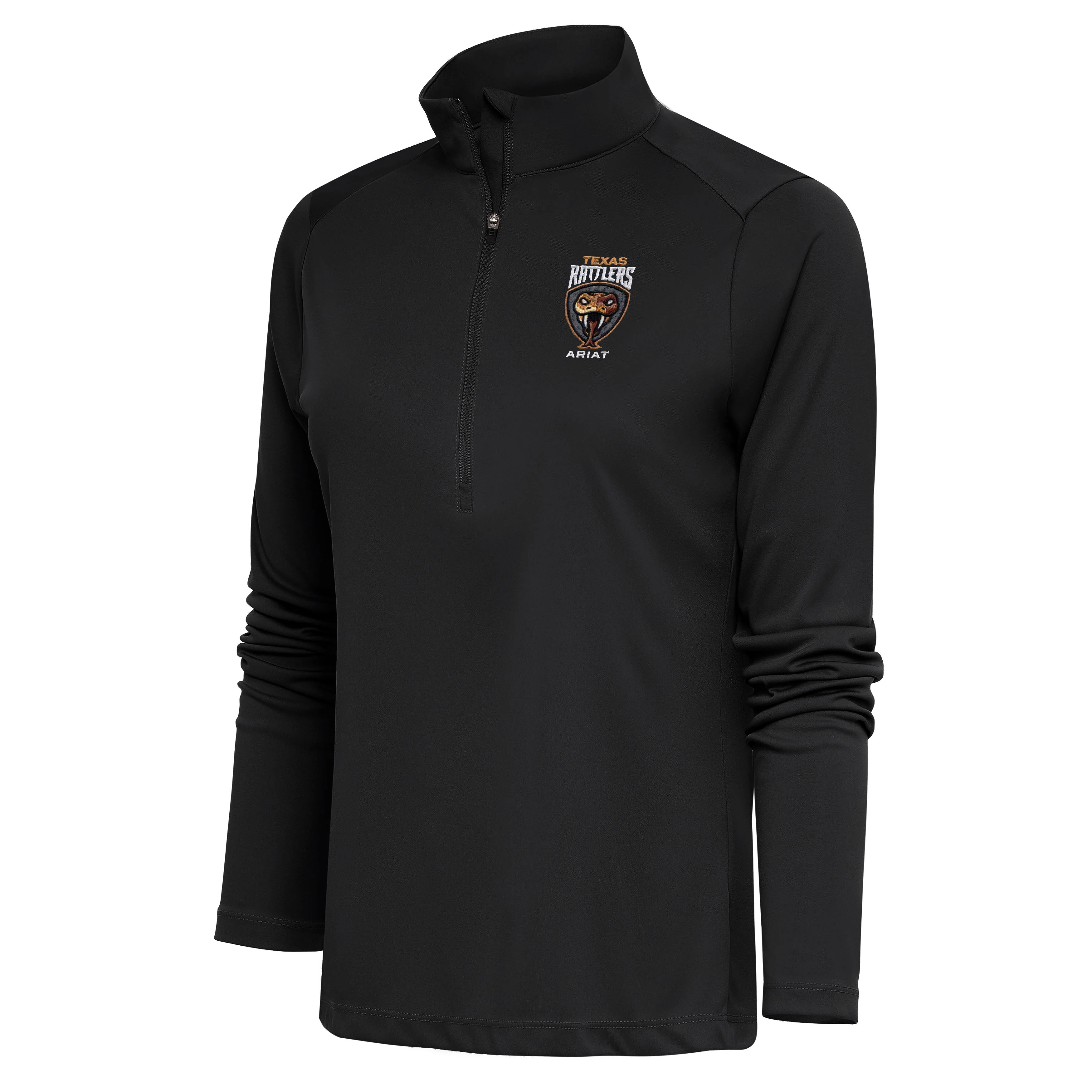Texas Rattlers Tribute Womens Quarter Zip Pullover - Image 3