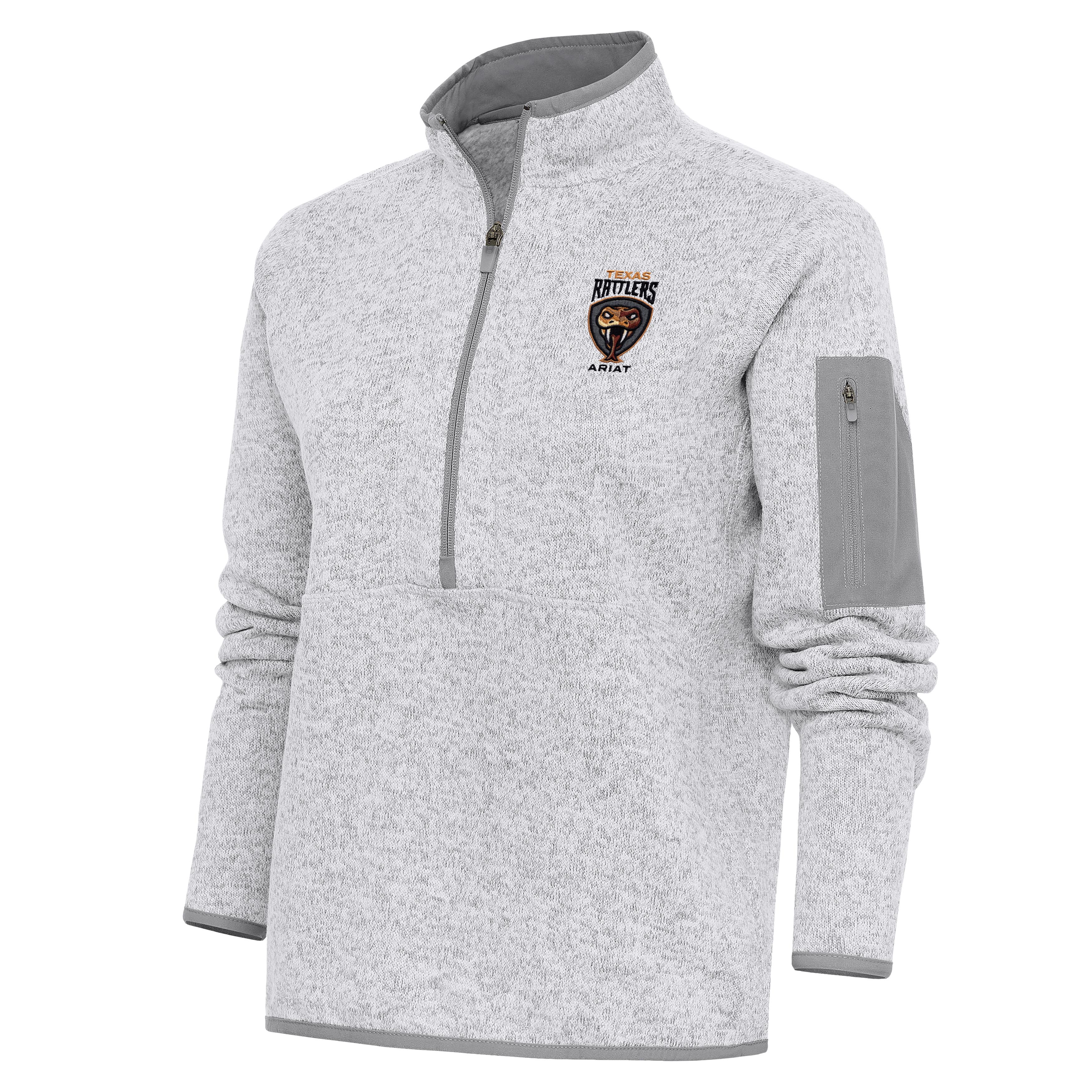 Texas Rattlers Womens Fortune Quarter Zip Pullover - Image 5