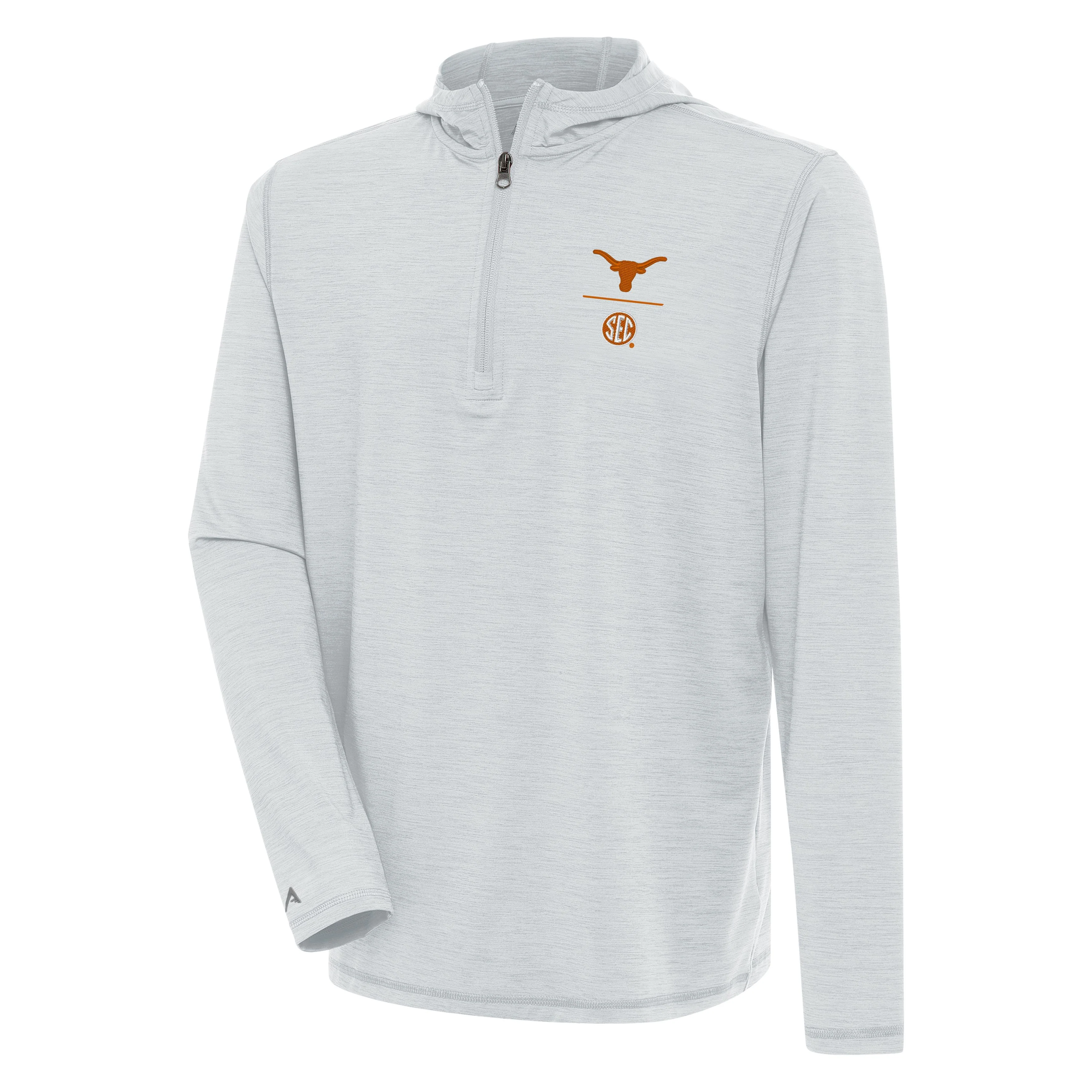 Texas Longhorns SEC Tidy Hooded Quarter Zip Pullover