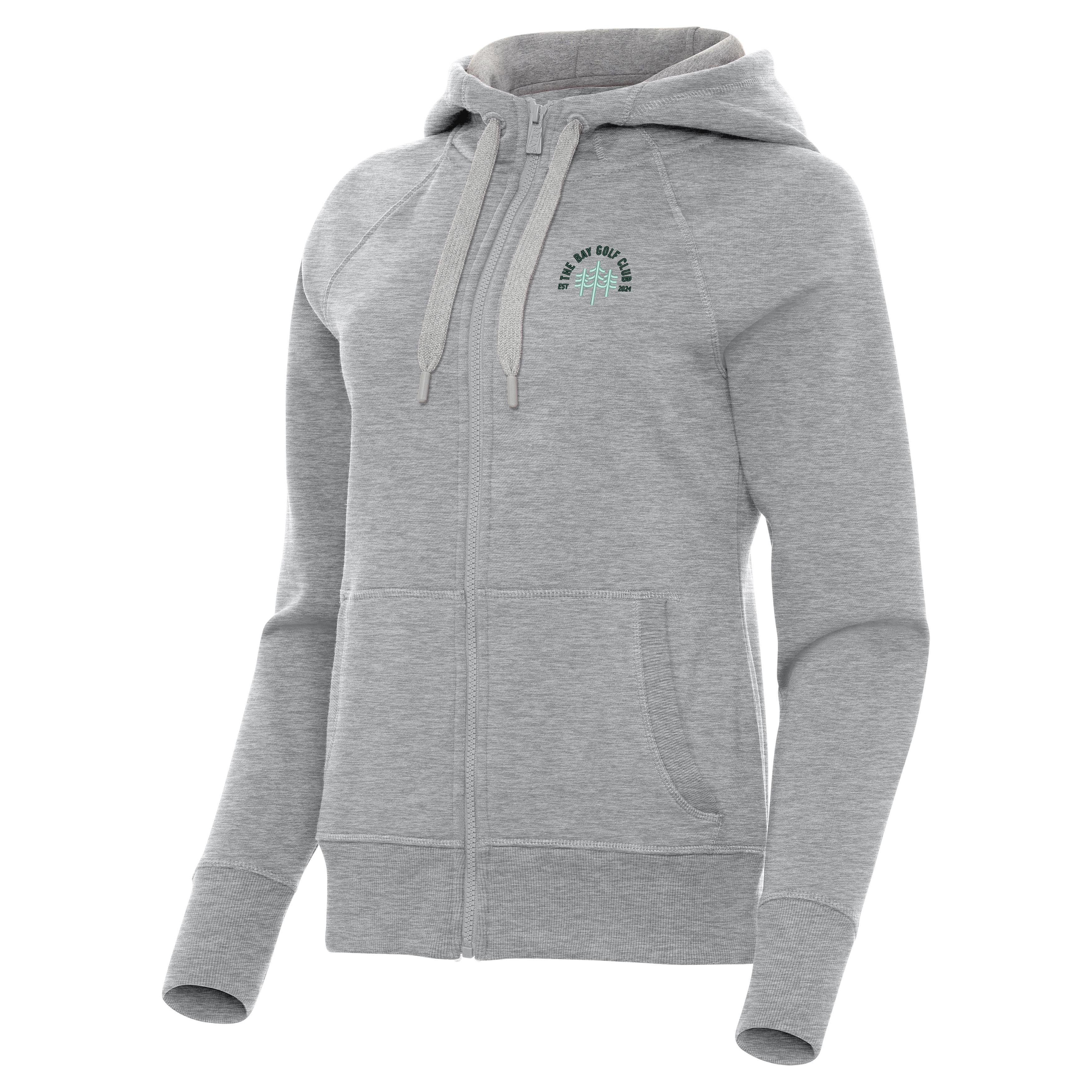 The Bay Golf Club Lock Up Womens Victory Full Zip Hood