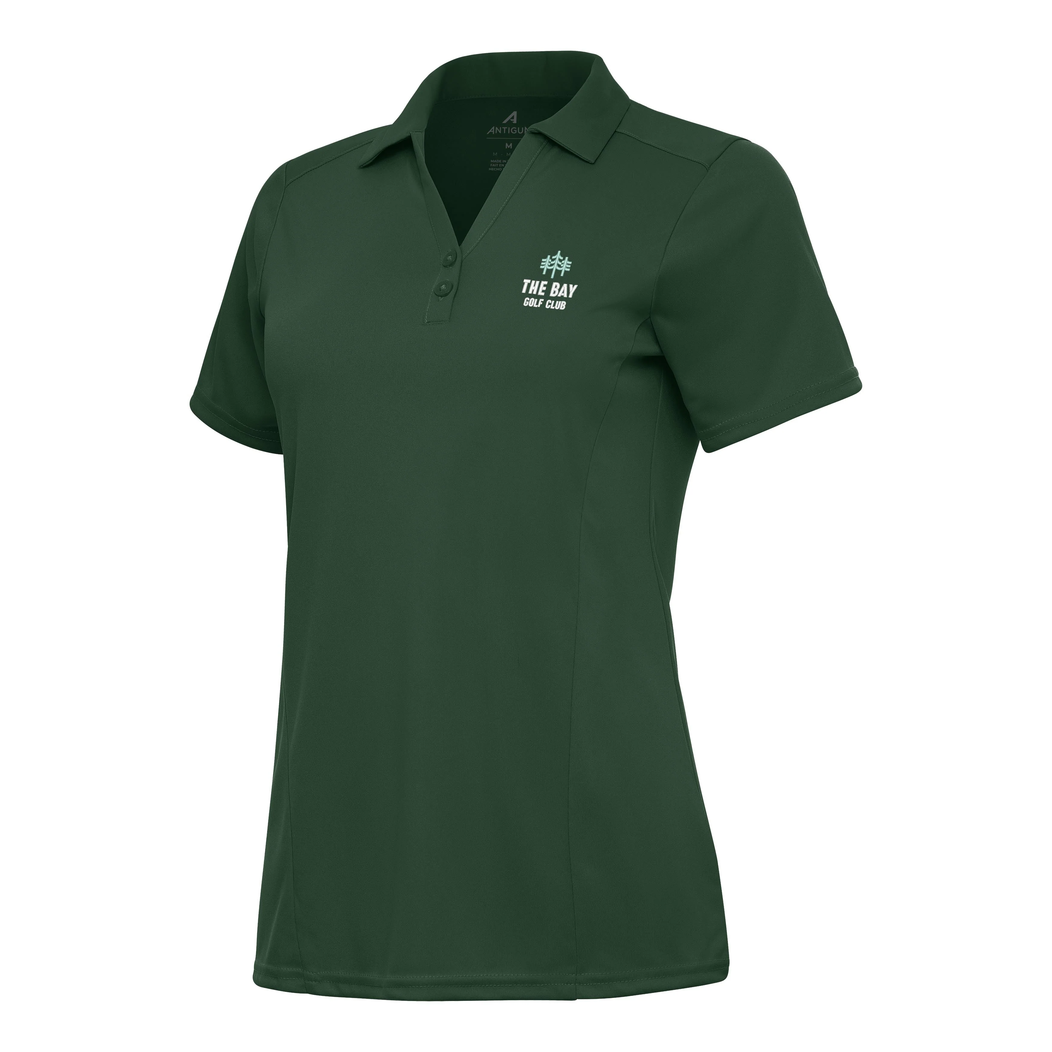 The Bay Golf Club Wordmark Womens Tribute Polo