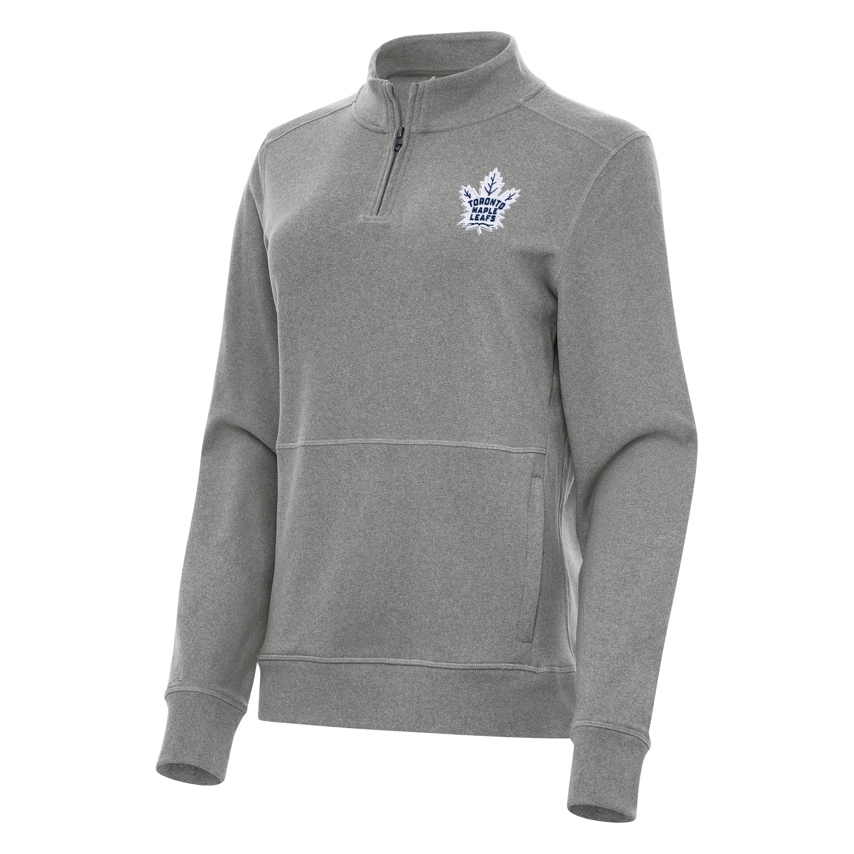 Toronto Maple Leafs Womens Crush Quarter Zip Pullover - Image 2