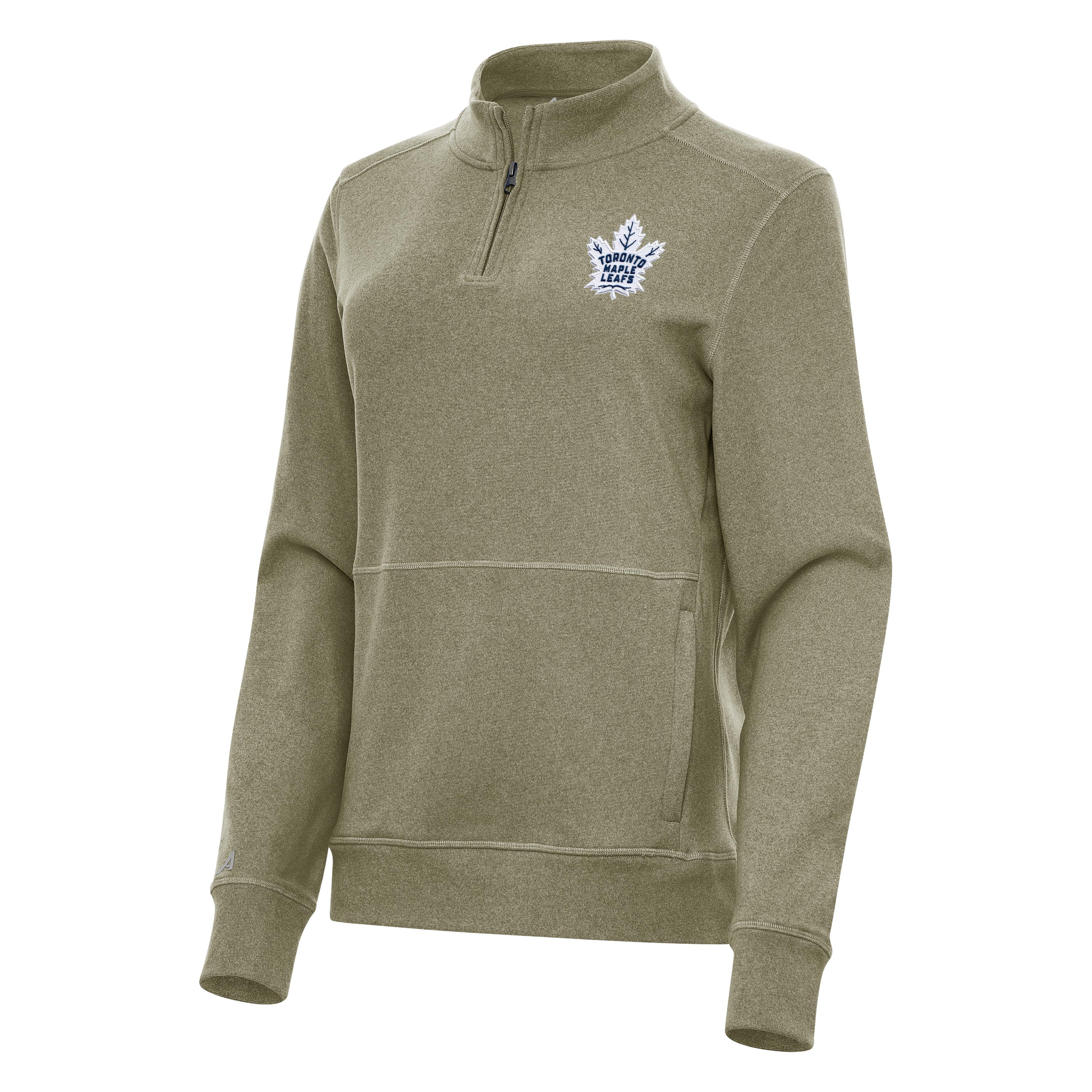 Toronto Maple Leafs Womens Crush Quarter Zip Pullover - Image 4