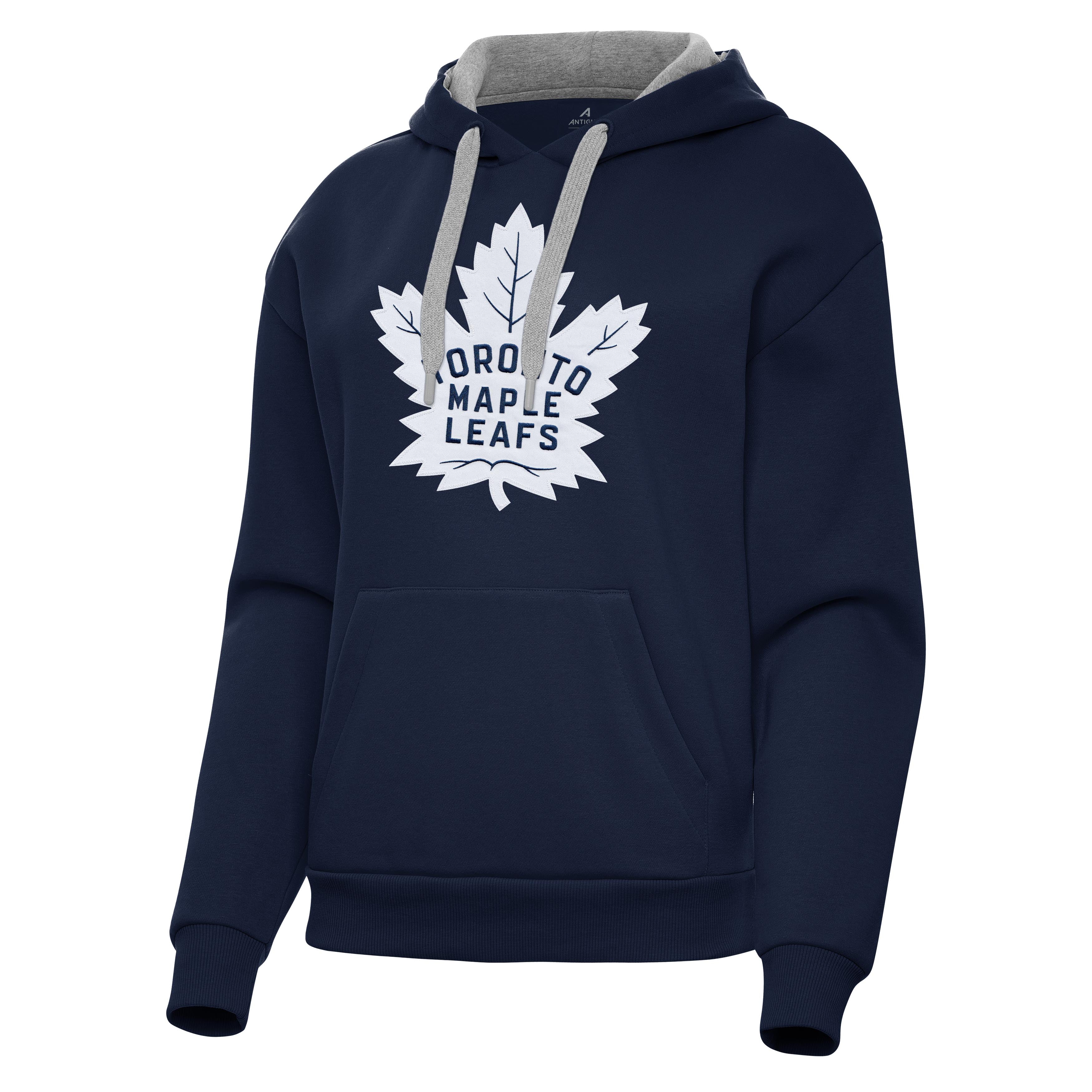 Toronto Maple Leafs Womens Victory Full Front Logo Pullover Hood - Image 2