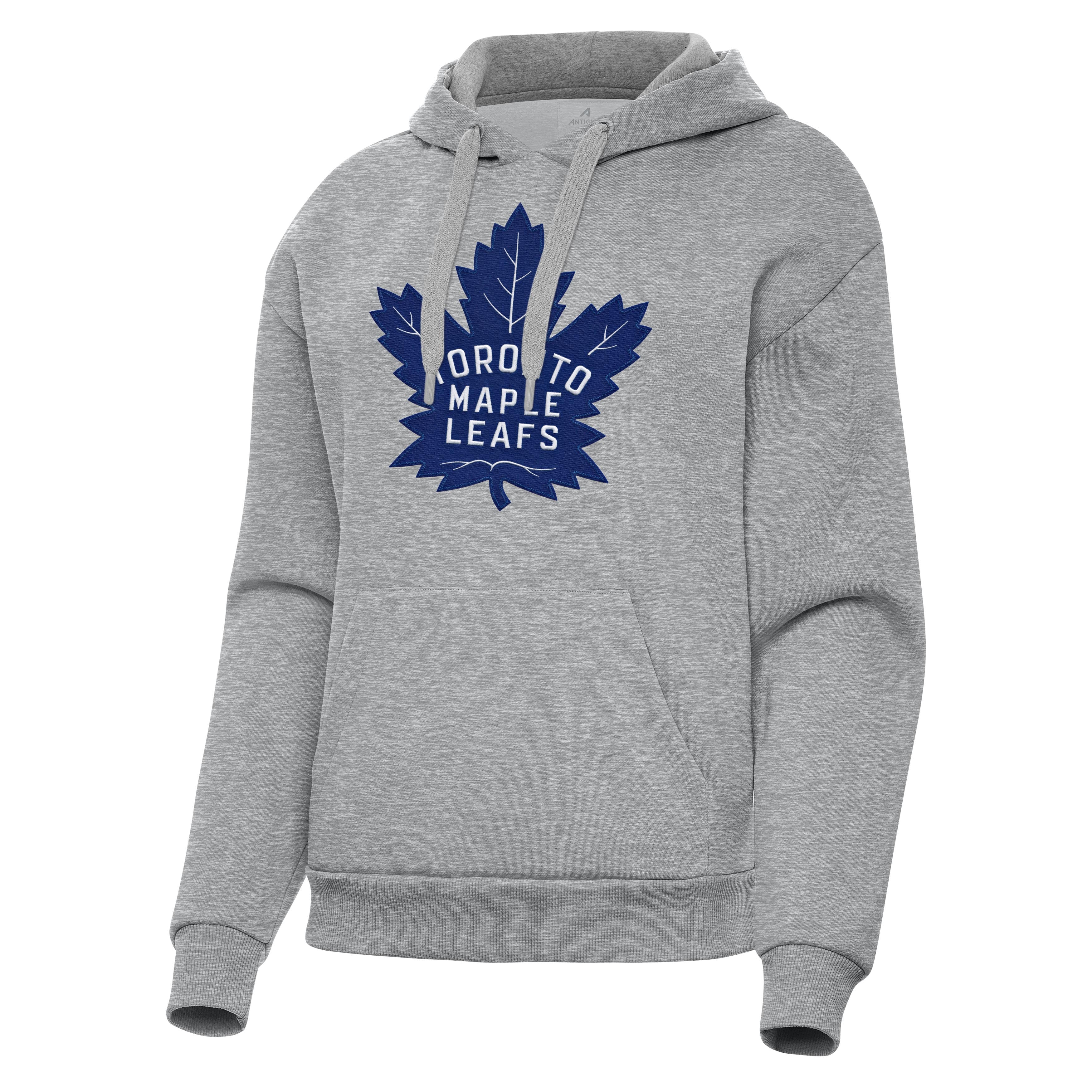 Toronto Maple Leafs Womens Victory Full Front Logo Pullover Hood - Image 4