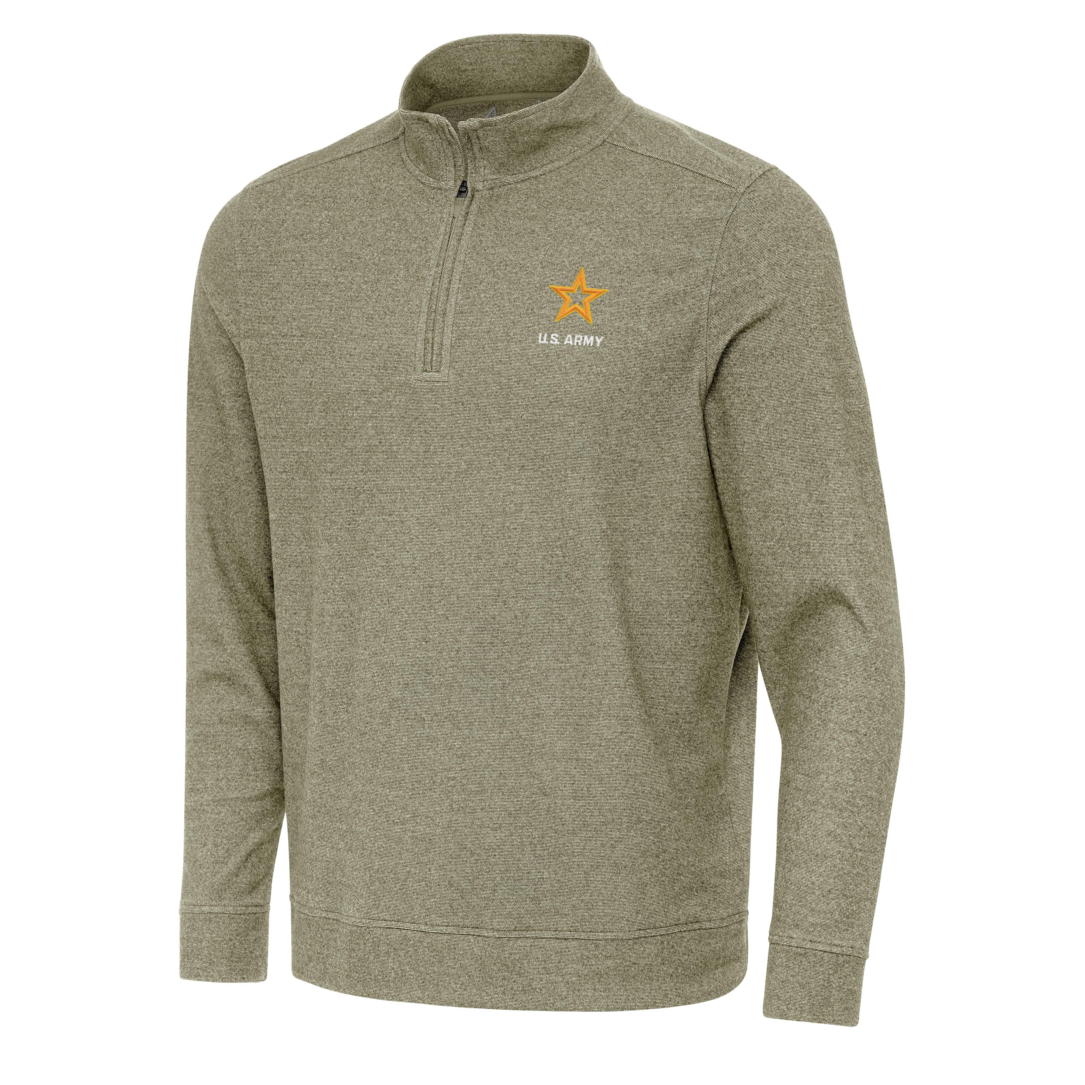Army Subtle Quarter Zip Mock - Image 4