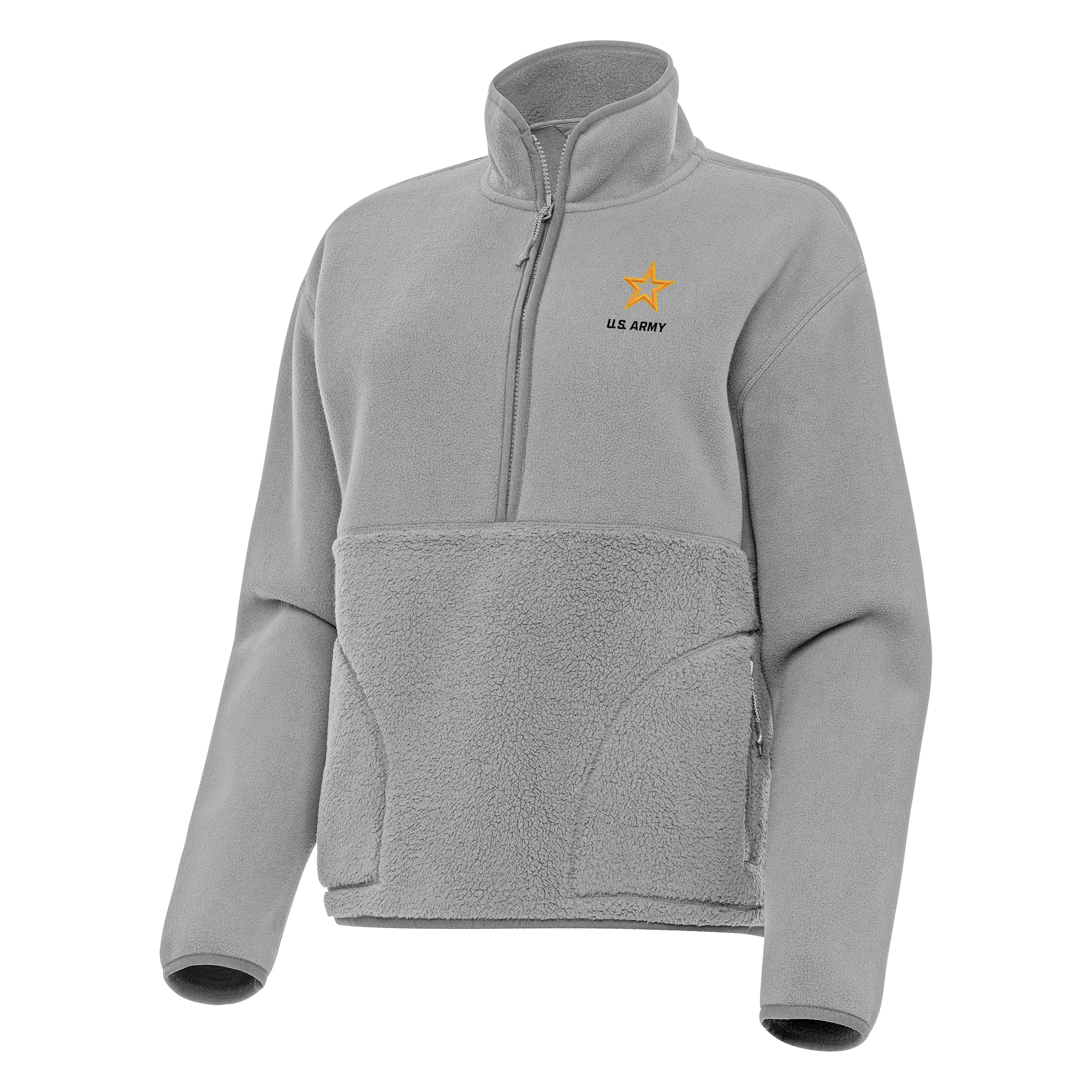 Army Womens Figure Quarter Zip Pullover - Image 2