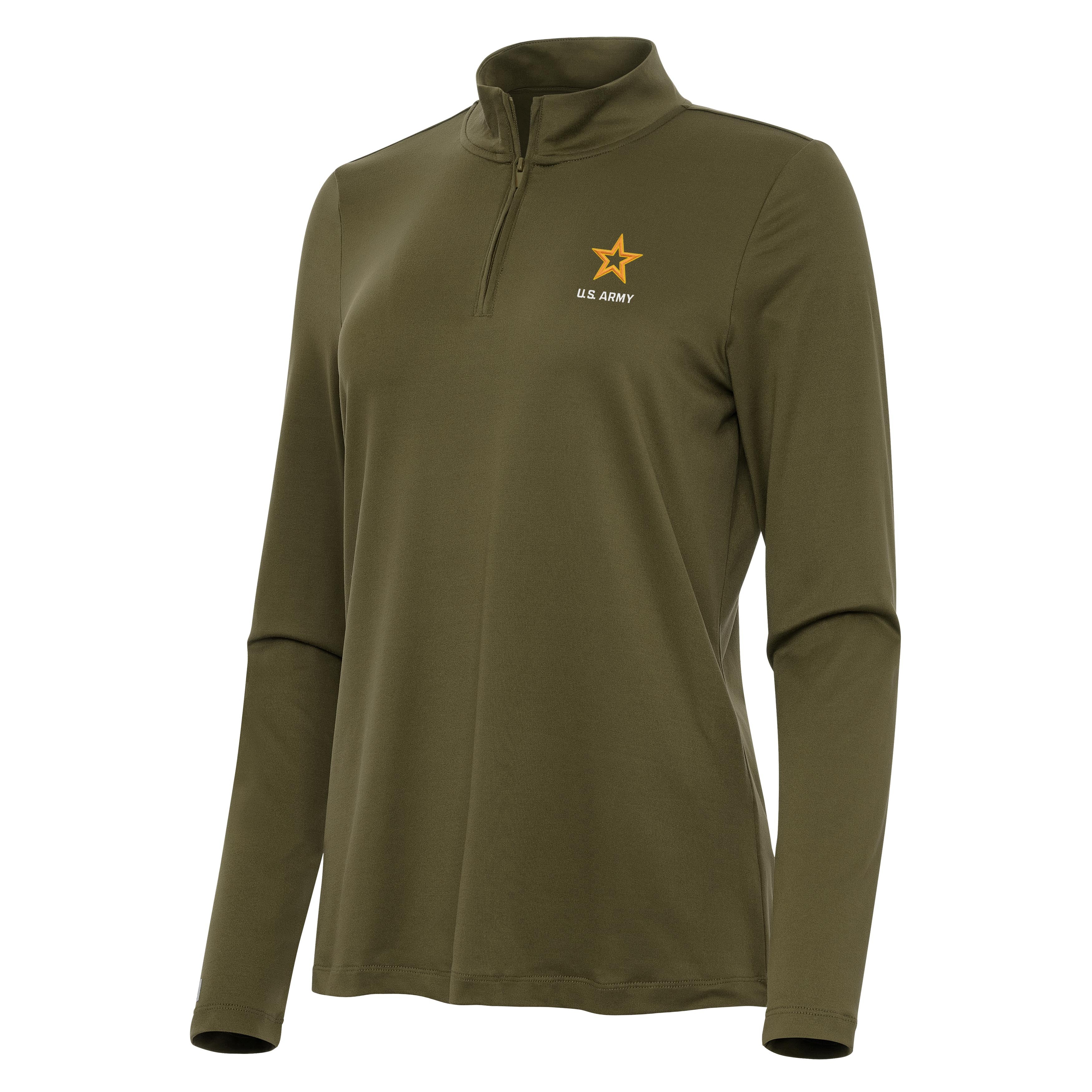 Army Womens Reprocess Quarter Zip Pullover