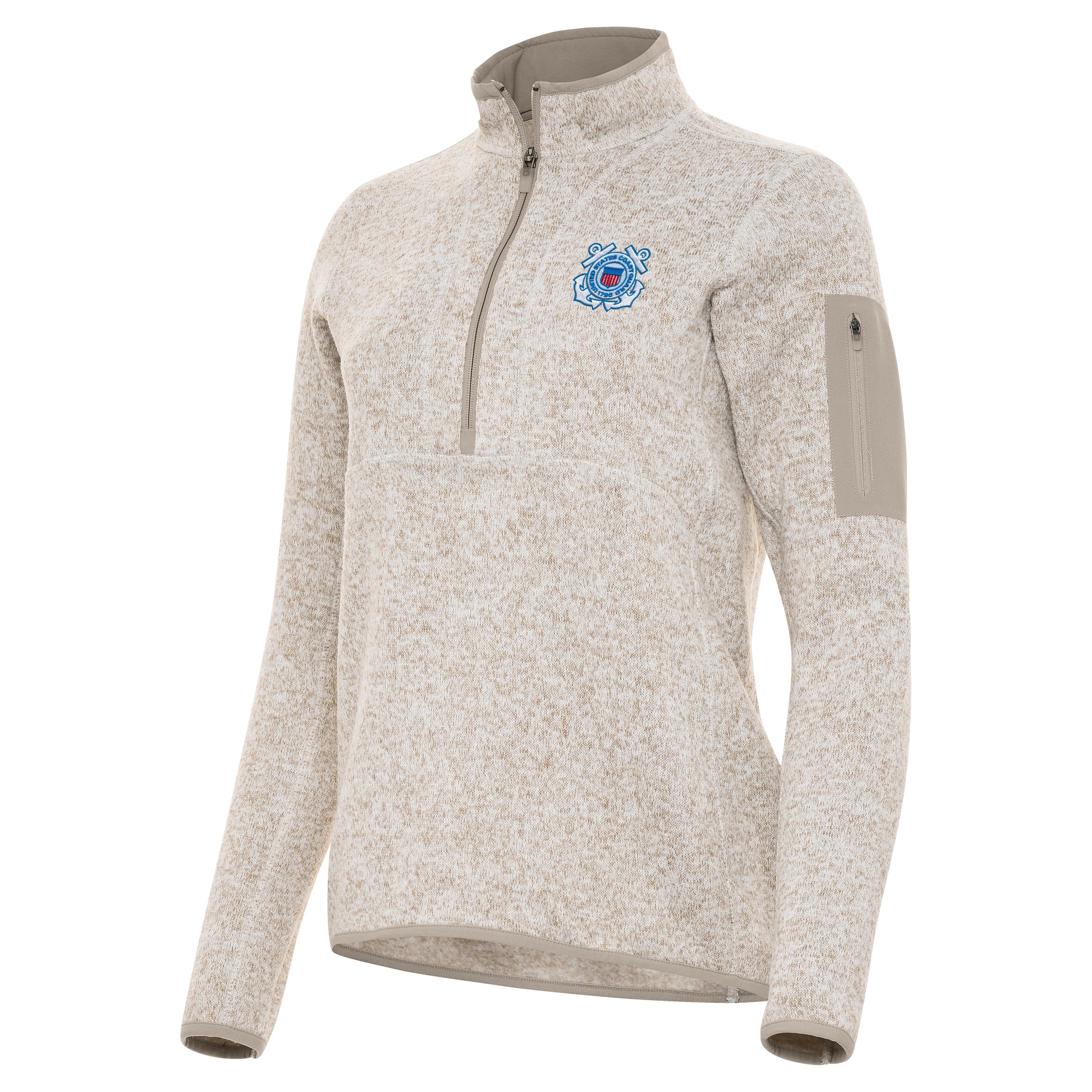 Coast Guard Womens Fortune Half Zip Pullover