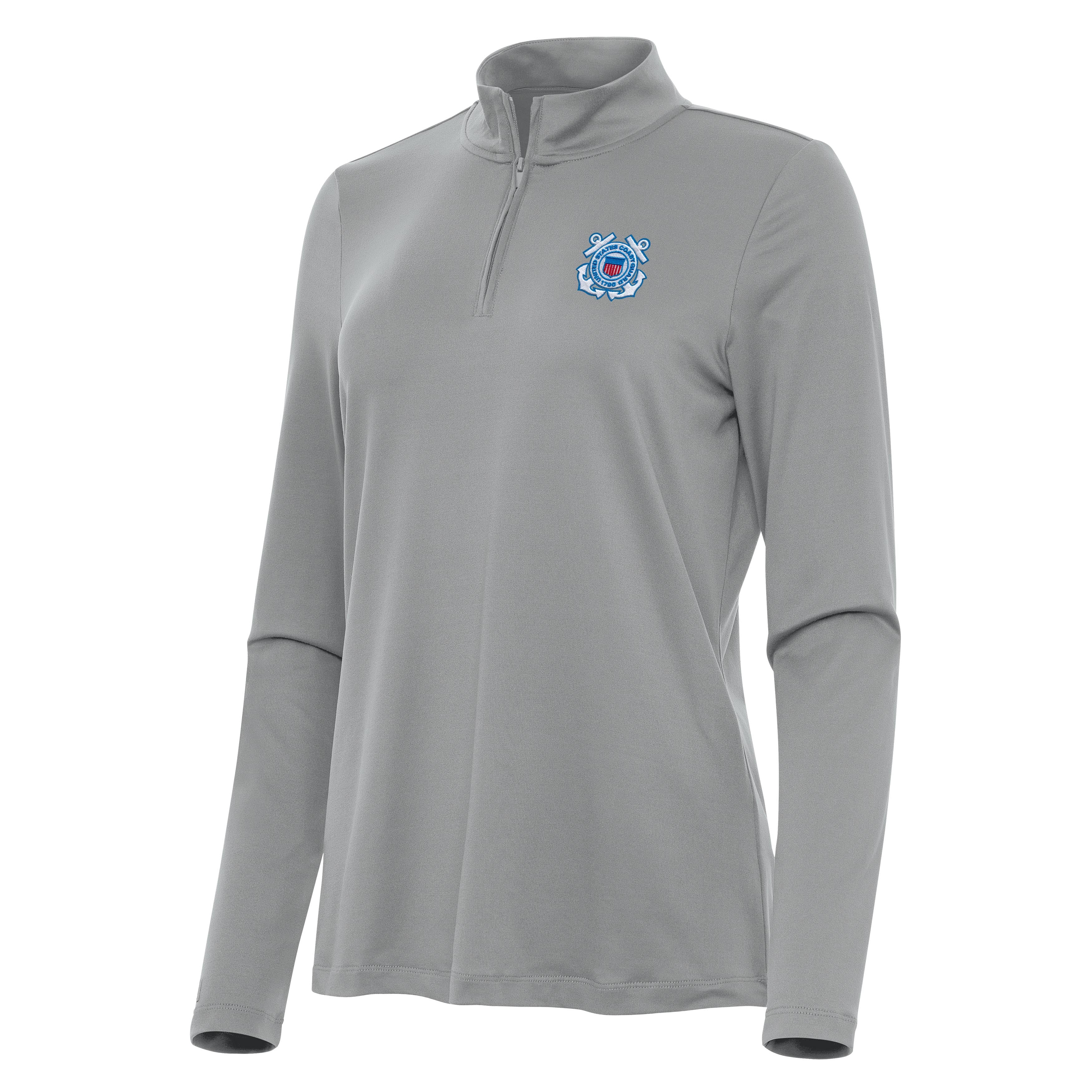 Coast Guard Womens Reprocess Quarter Zip Pullover - Image 3