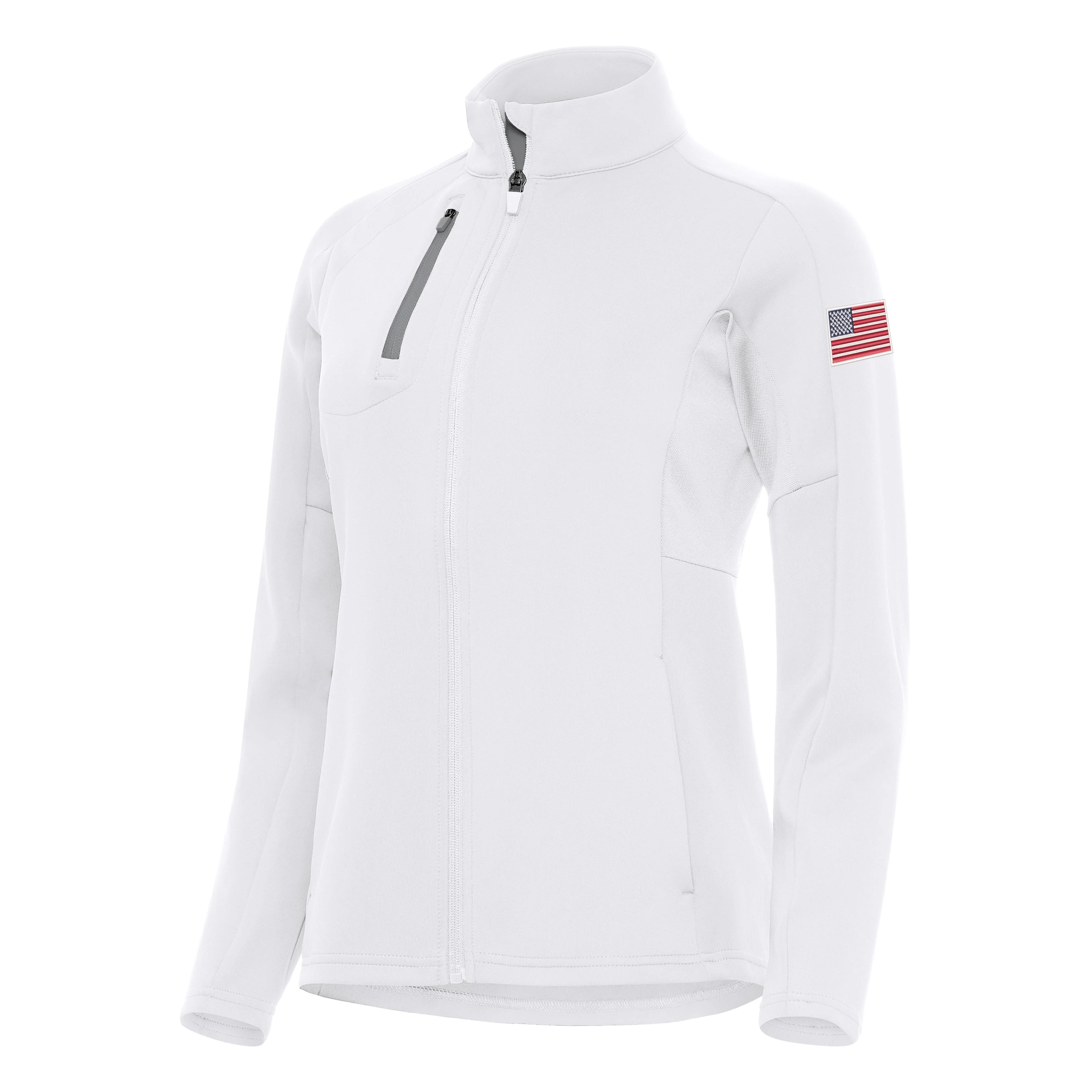 US Flag Left Sleeve Womens Generation Jacket - Image 3